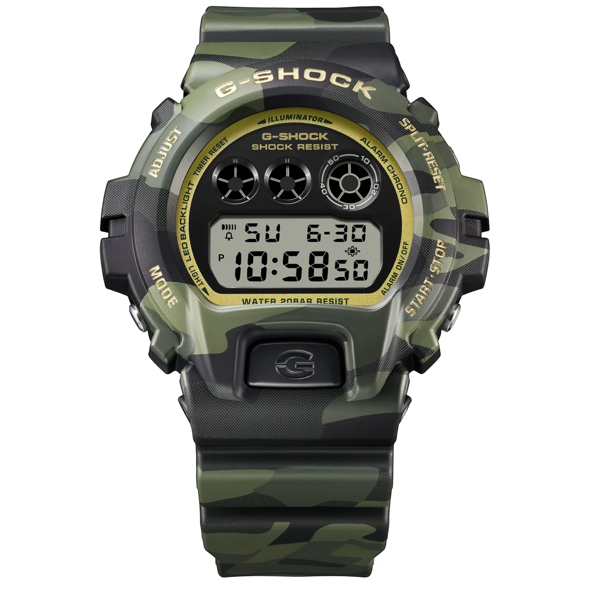 Casio G-Shock DW6900CMG-3D Digital Men's Watch – Shock Resistant | 200M Water Resistant