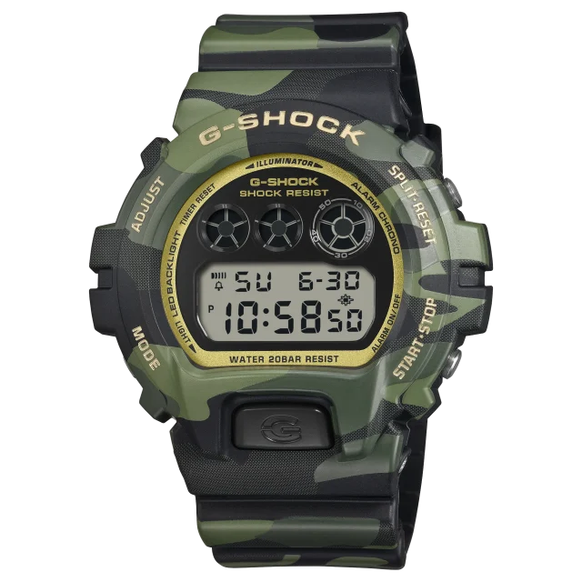 Casio G-Shock DW6900CMG-3D Digital Men's Watch – Shock Resistant | 200M Water Resistant