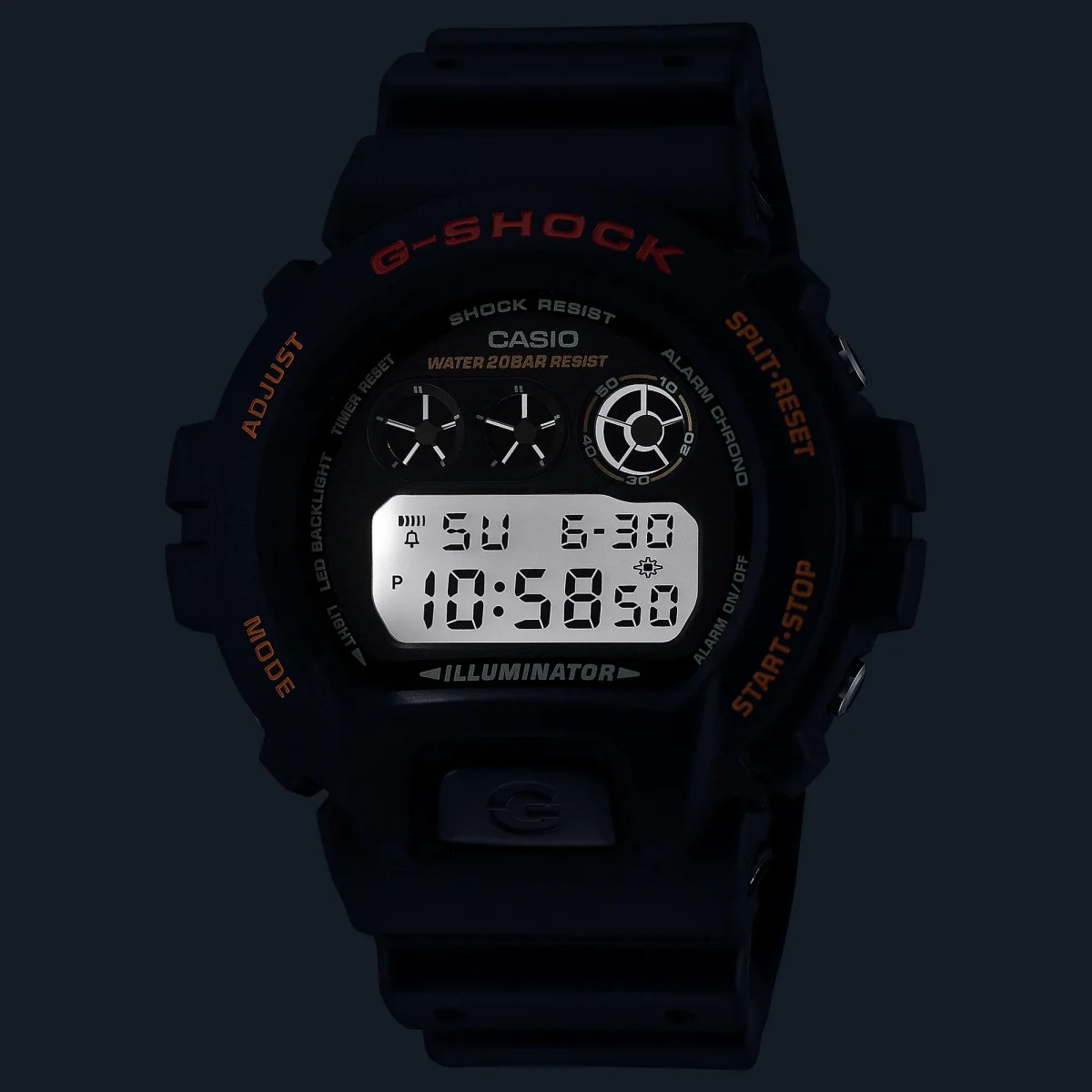 Casio G-Shock DW6900UB-9 / DW6900UB-9D Digital 200M WR Watch