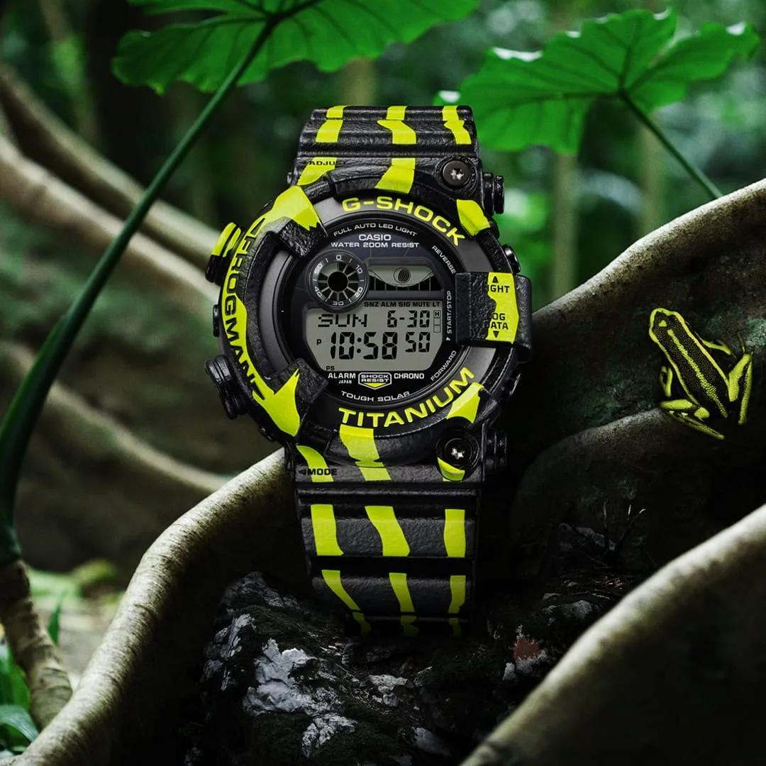 Casio G-Shock Frogman GW-8200TPF-1D Titanium 30th Anniversary Limited Edition Dive Watch