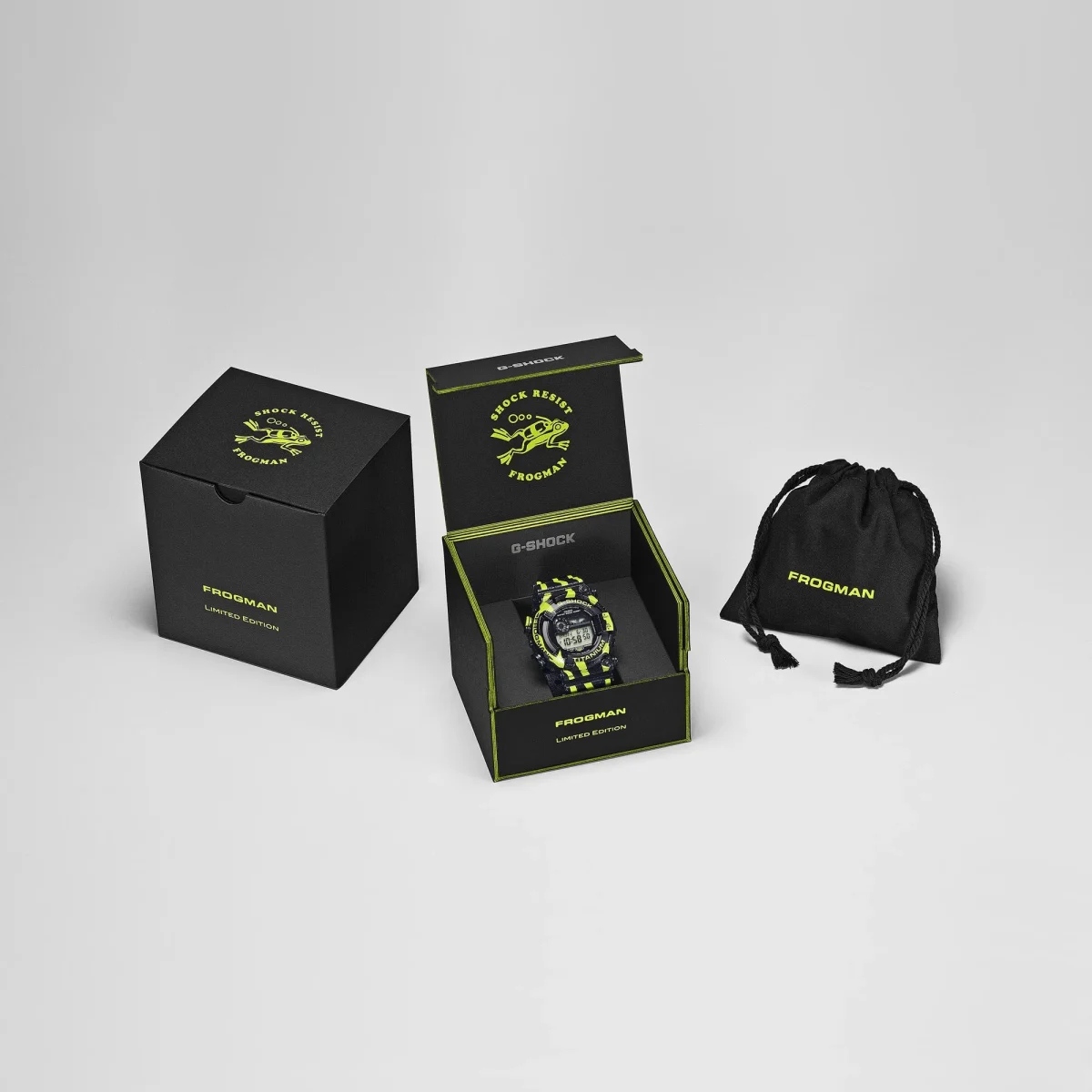 Casio G-Shock Frogman GW-8200TPF-1D Titanium 30th Anniversary Limited Edition Dive Watch