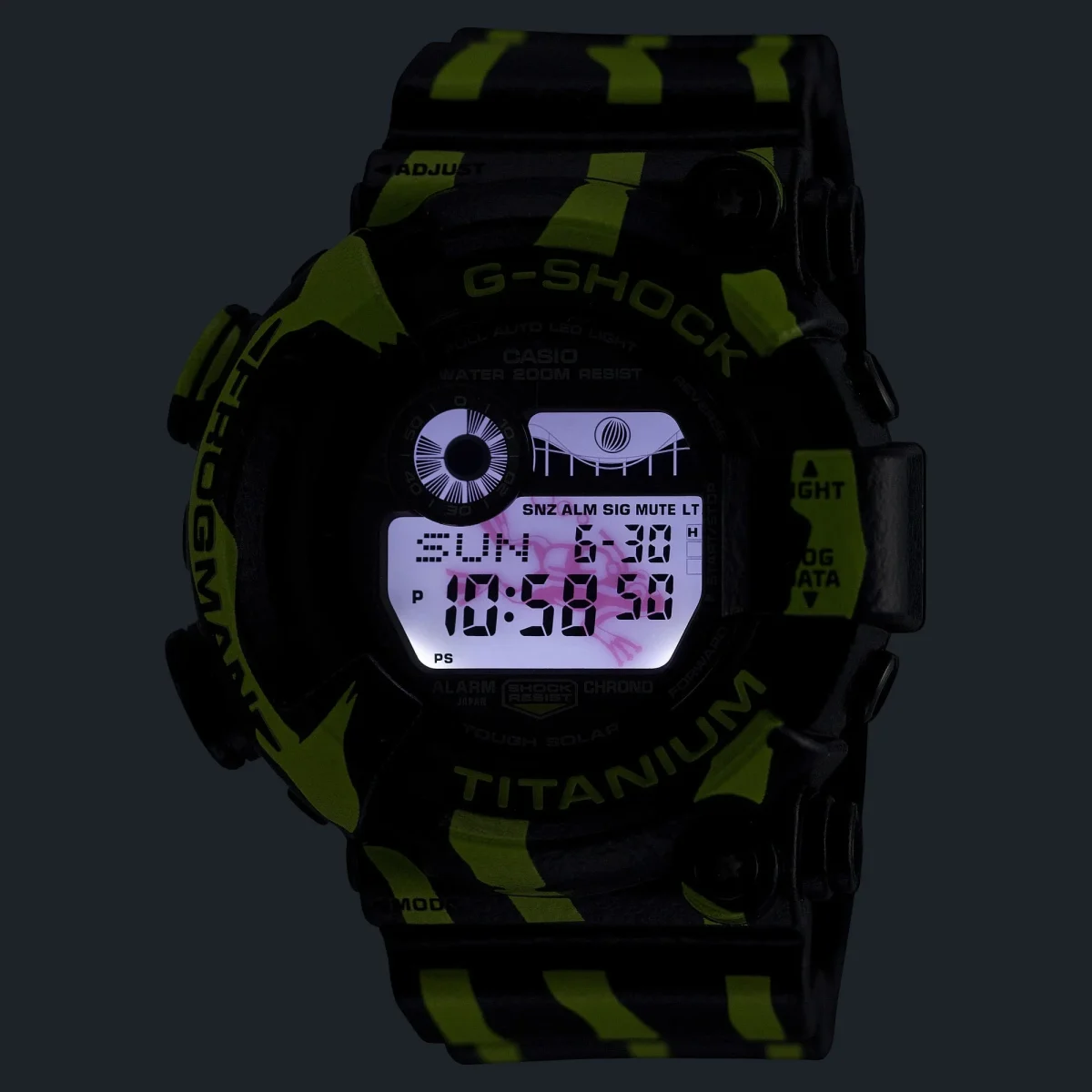Casio G-Shock Frogman GW-8200TPF-1D Titanium 30th Anniversary Limited Edition Dive Watch