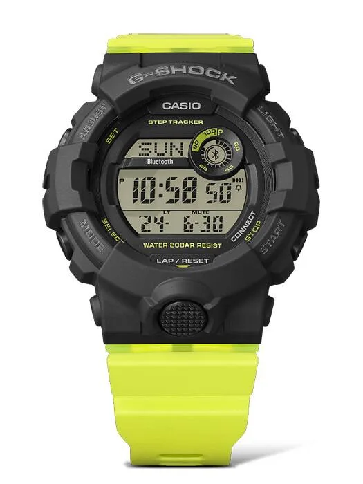 Casio G-Shock G-Squad 200m Water Resistant Watch - GMDB800SC-1B
