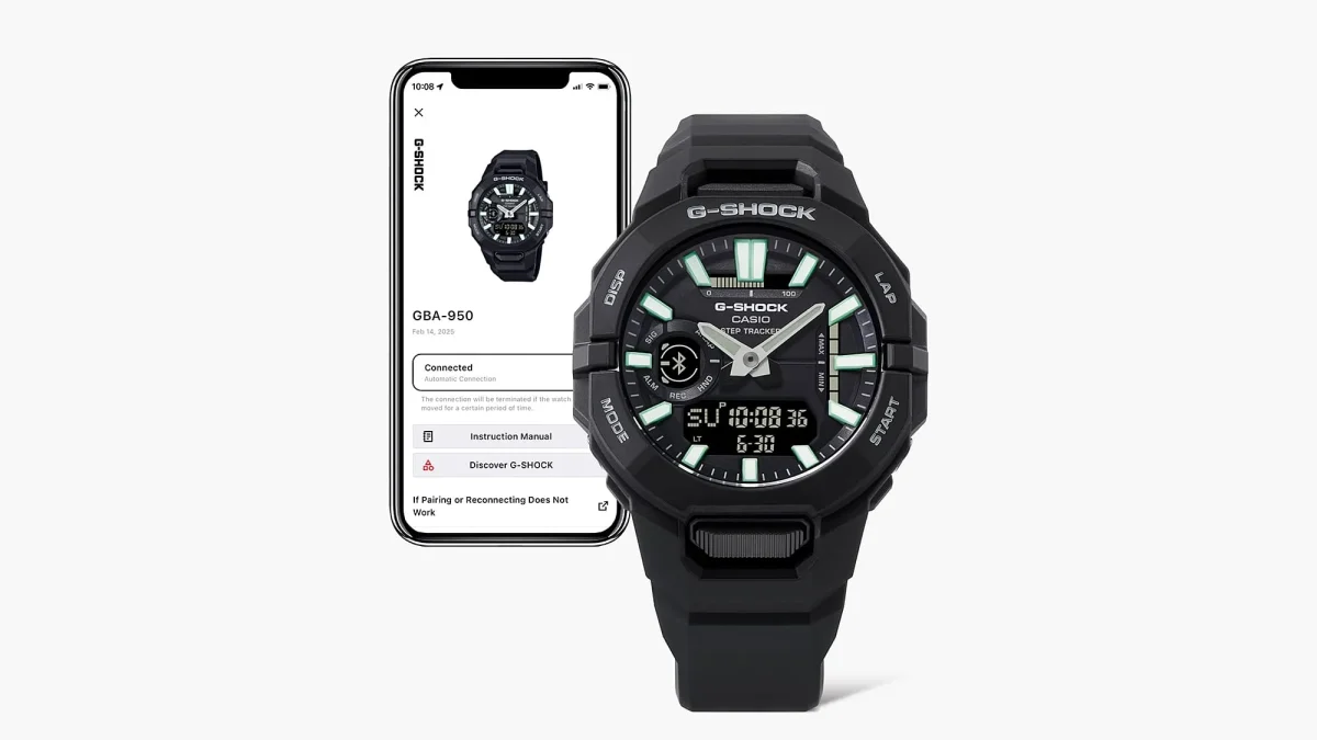 Casio G-Shock G-Squad Series 200M WR, Bluetooth Connection, Step Count Watch - GBA950-7A