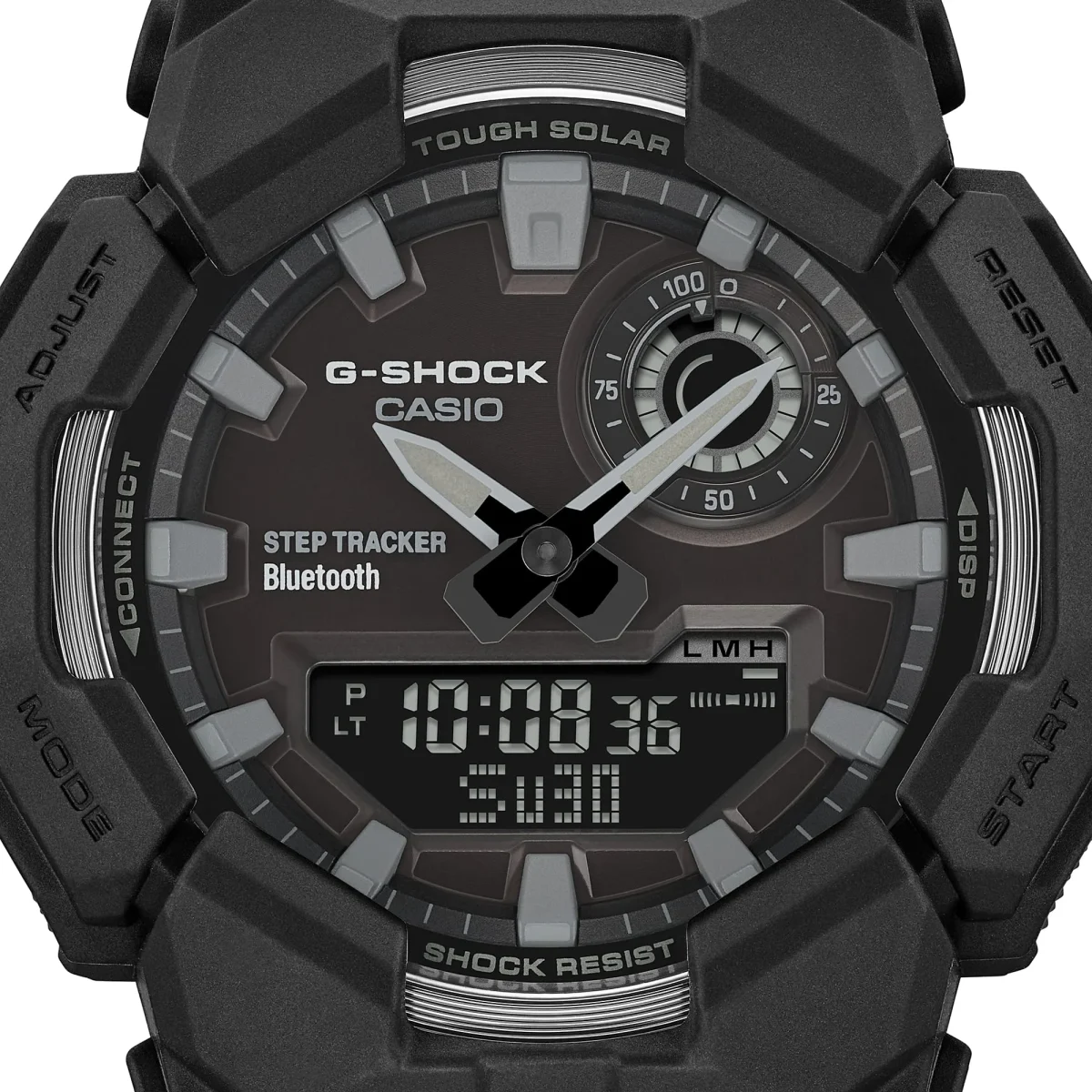 CASIO G‑SHOCK GA‑B010‑1A1DR Tough Solar Bluetooth Step‑Tracker Watch — Black