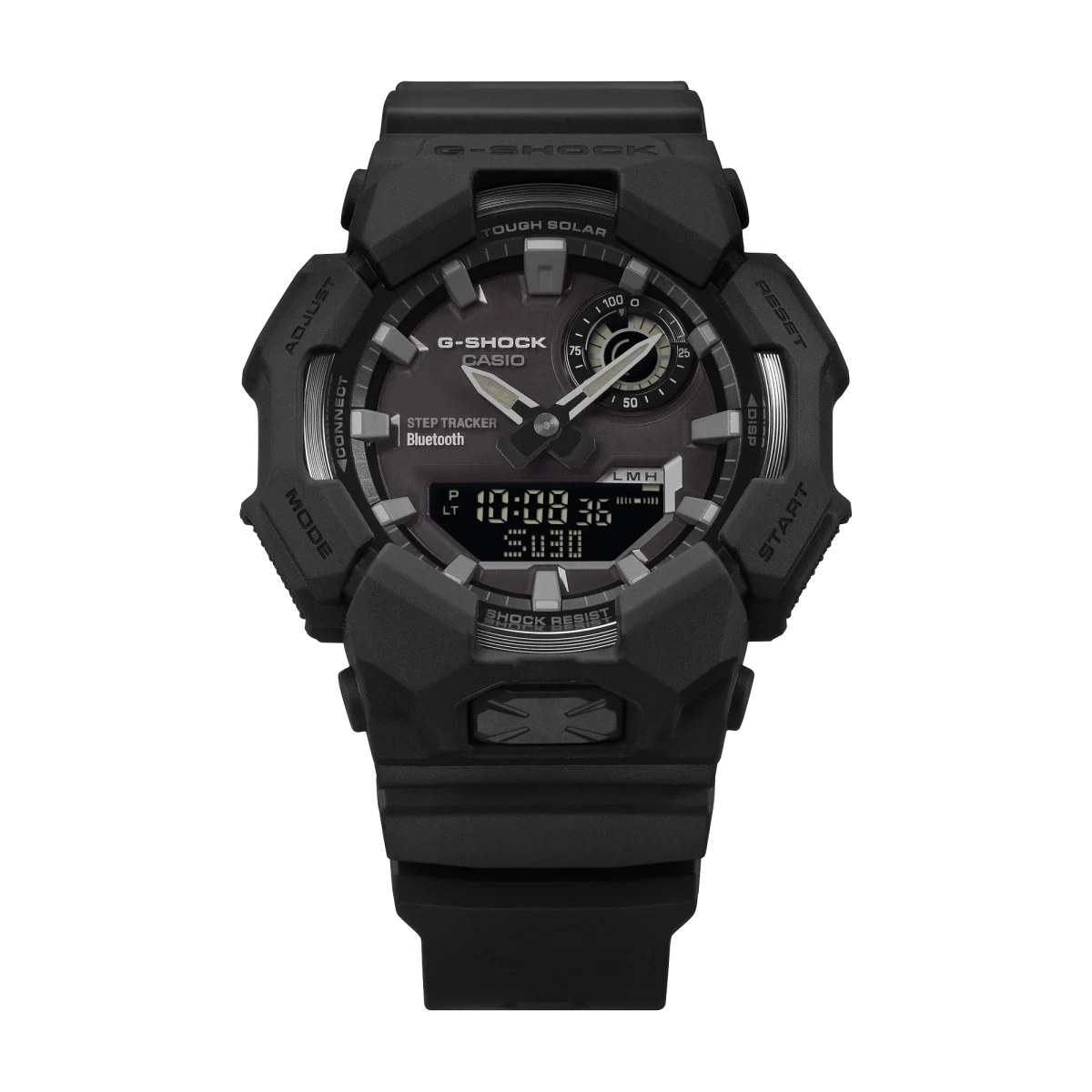 CASIO G‑SHOCK GA‑B010‑1A1DR Tough Solar Bluetooth Step‑Tracker Watch — Black