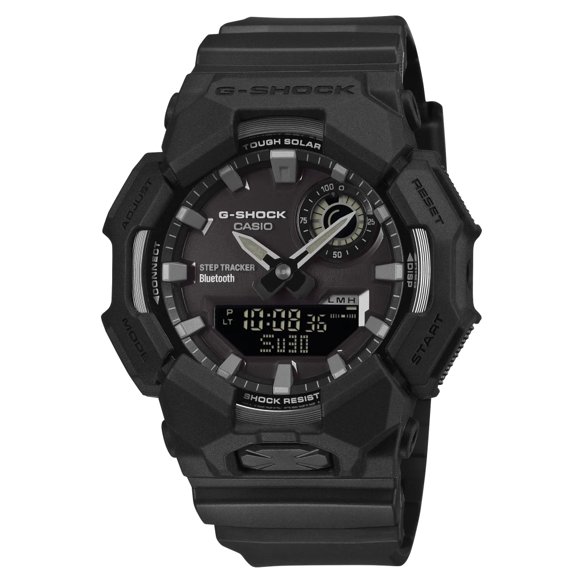 CASIO G‑SHOCK GA‑B010‑1A1DR Tough Solar Bluetooth Step‑Tracker Watch — Black