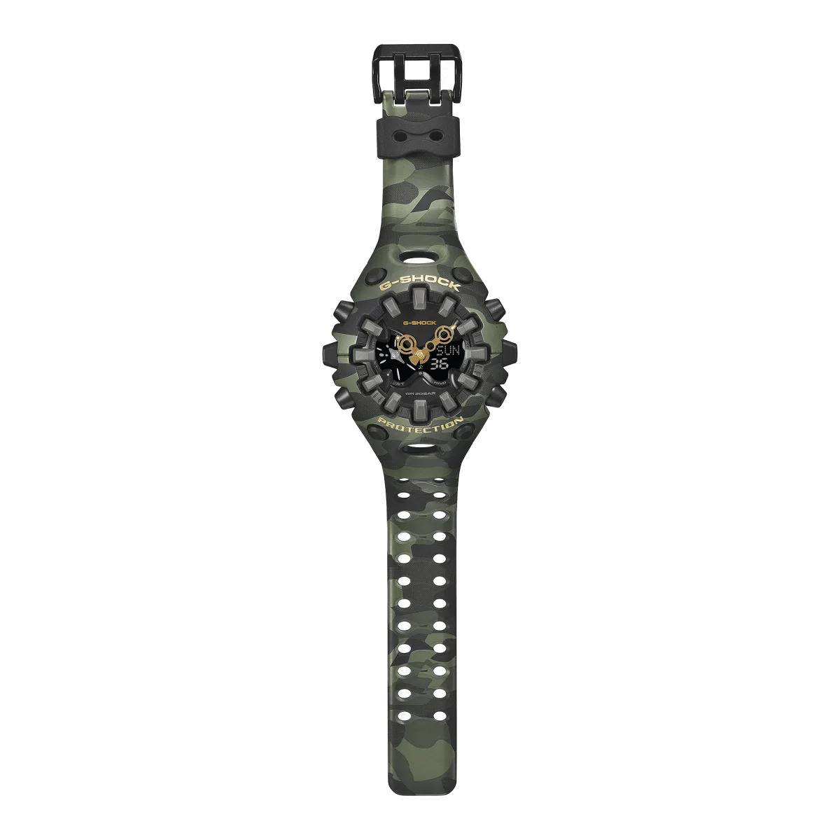 Casio G-Shock GAV01CMG-3A Analogue-Digital Green Resin Men's Watch