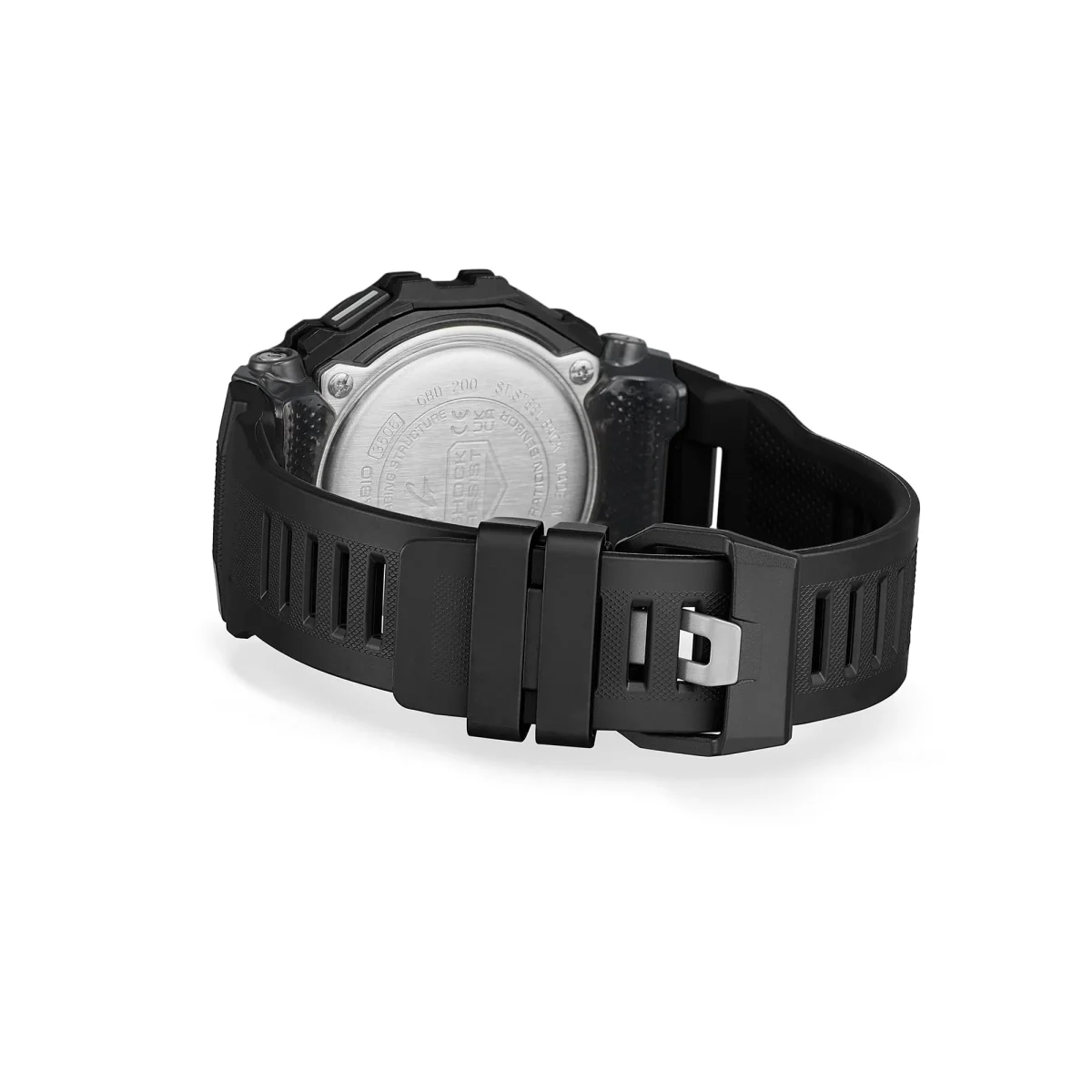 CASIO G‑SHOCK GBD‑200‑1A1DR Bluetooth Step‑Tracker Sports Watch — Black