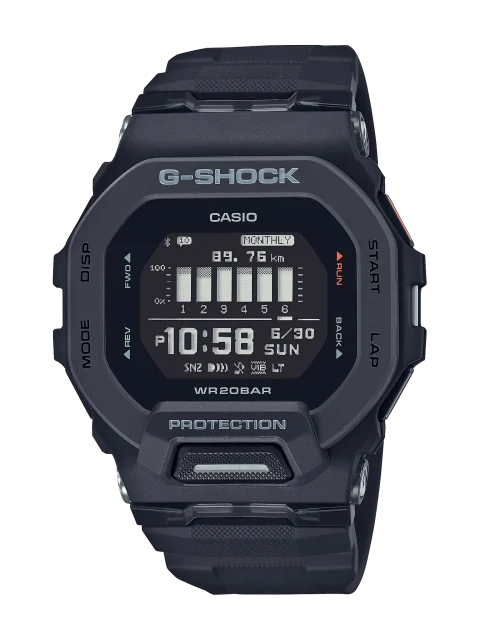 Casio G-Shock GBD-200-1D G-SQUAD Bluetooth Digital Sports Watch