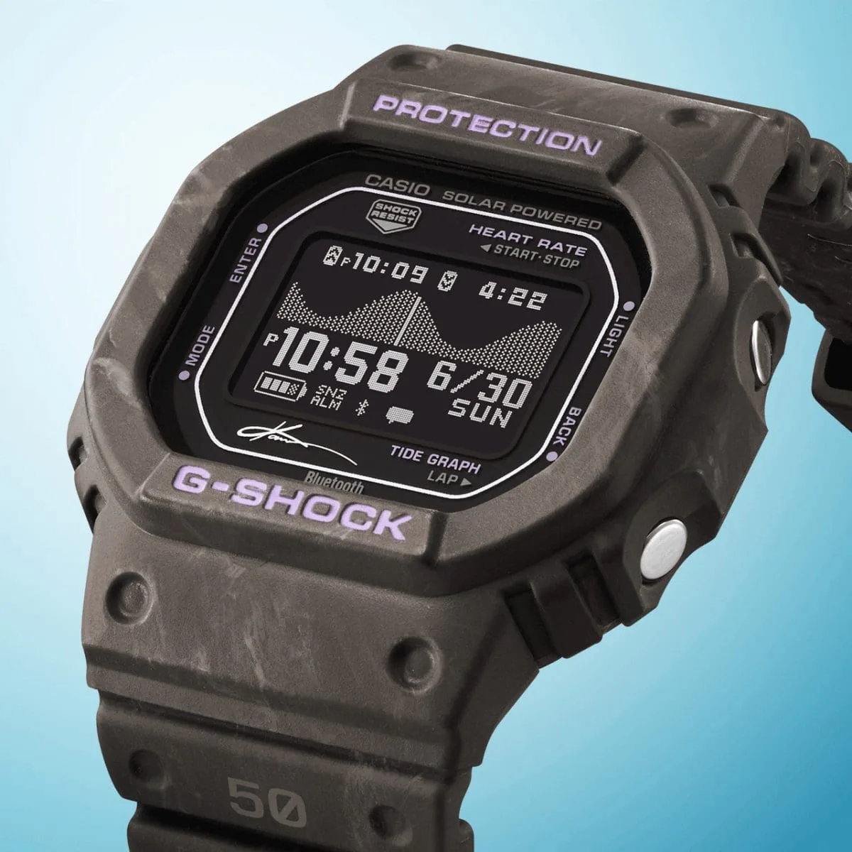 Casio G-Shock GBXH5600KI-5D KI Collaboration G-LIDE Heart Rate Sports Watch