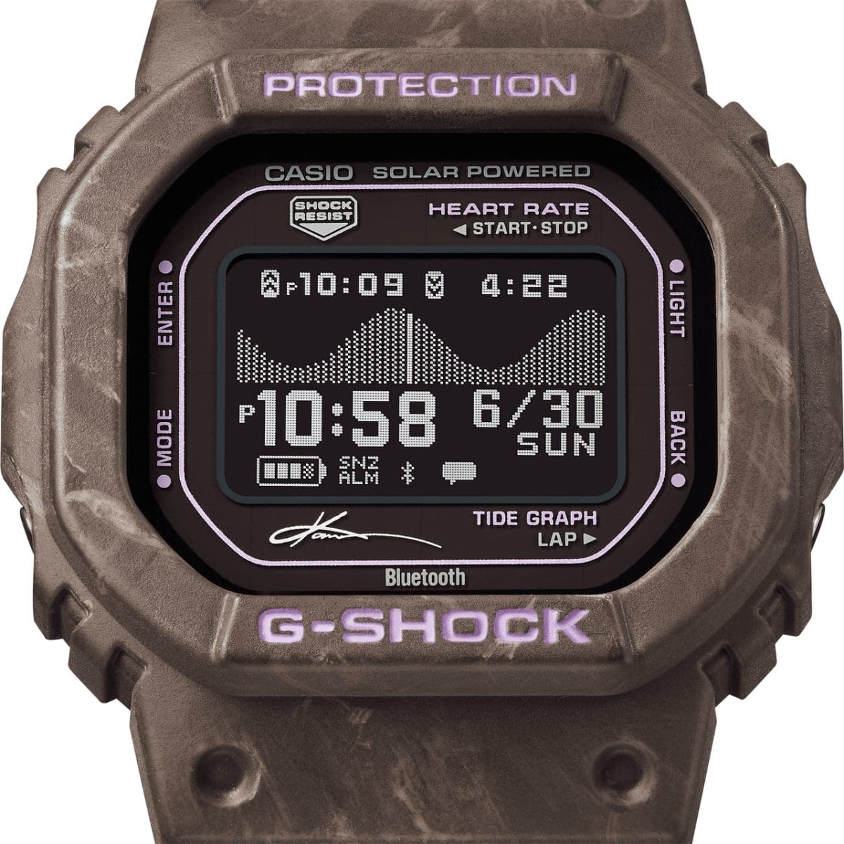 Casio G-Shock GBXH5600KI-5D KI Collaboration G-LIDE Heart Rate Sports Watch
