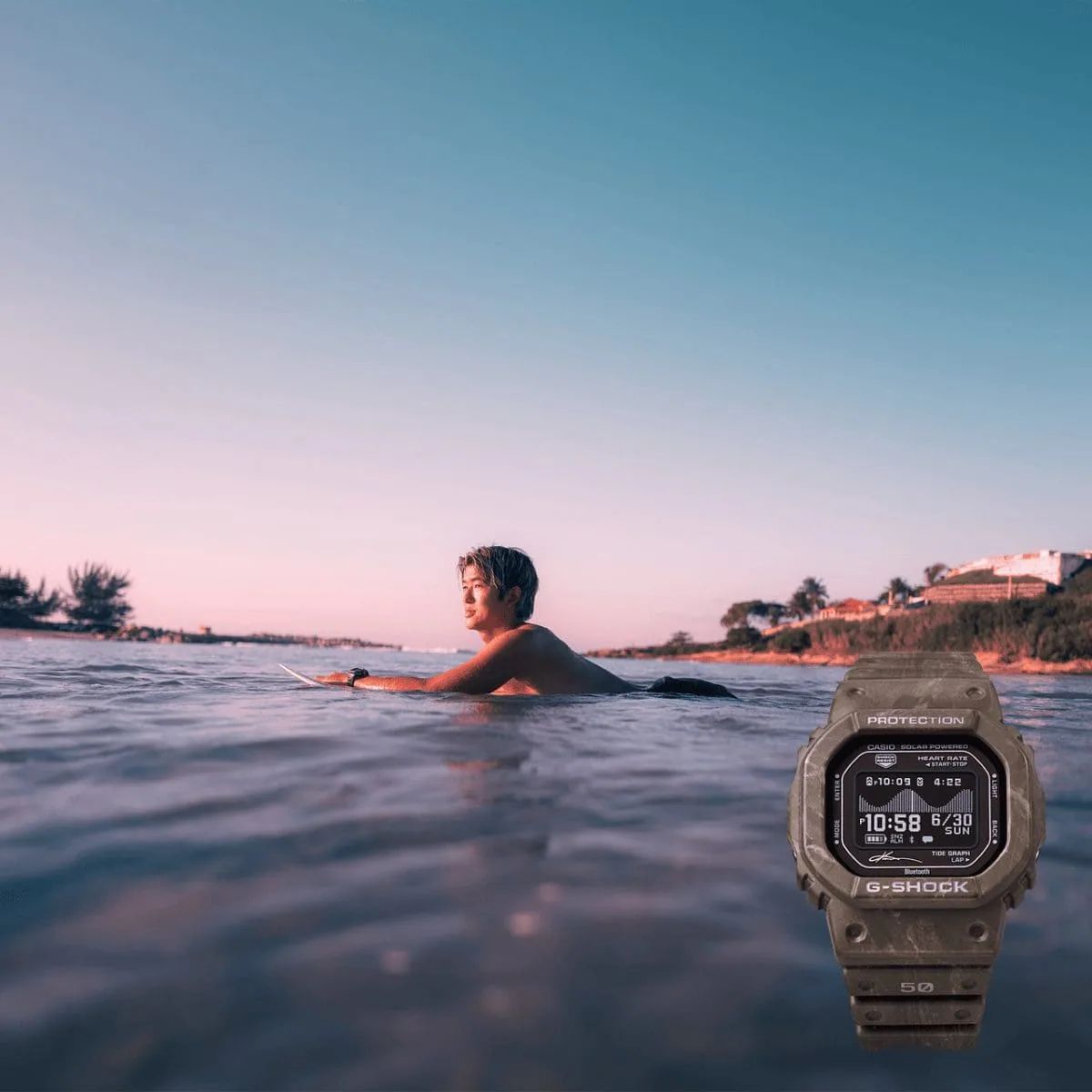 Casio G-Shock GBXH5600KI-5D KI Collaboration G-LIDE Heart Rate Sports Watch