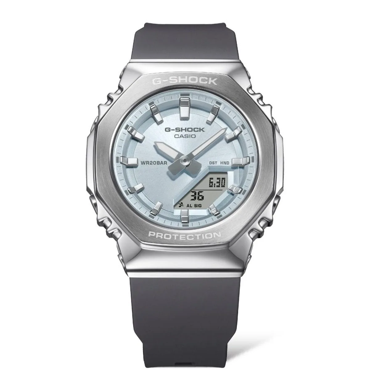 Casio G-Shock GM-S2110-2A Women's Analog-Digital Blue Dial Watch