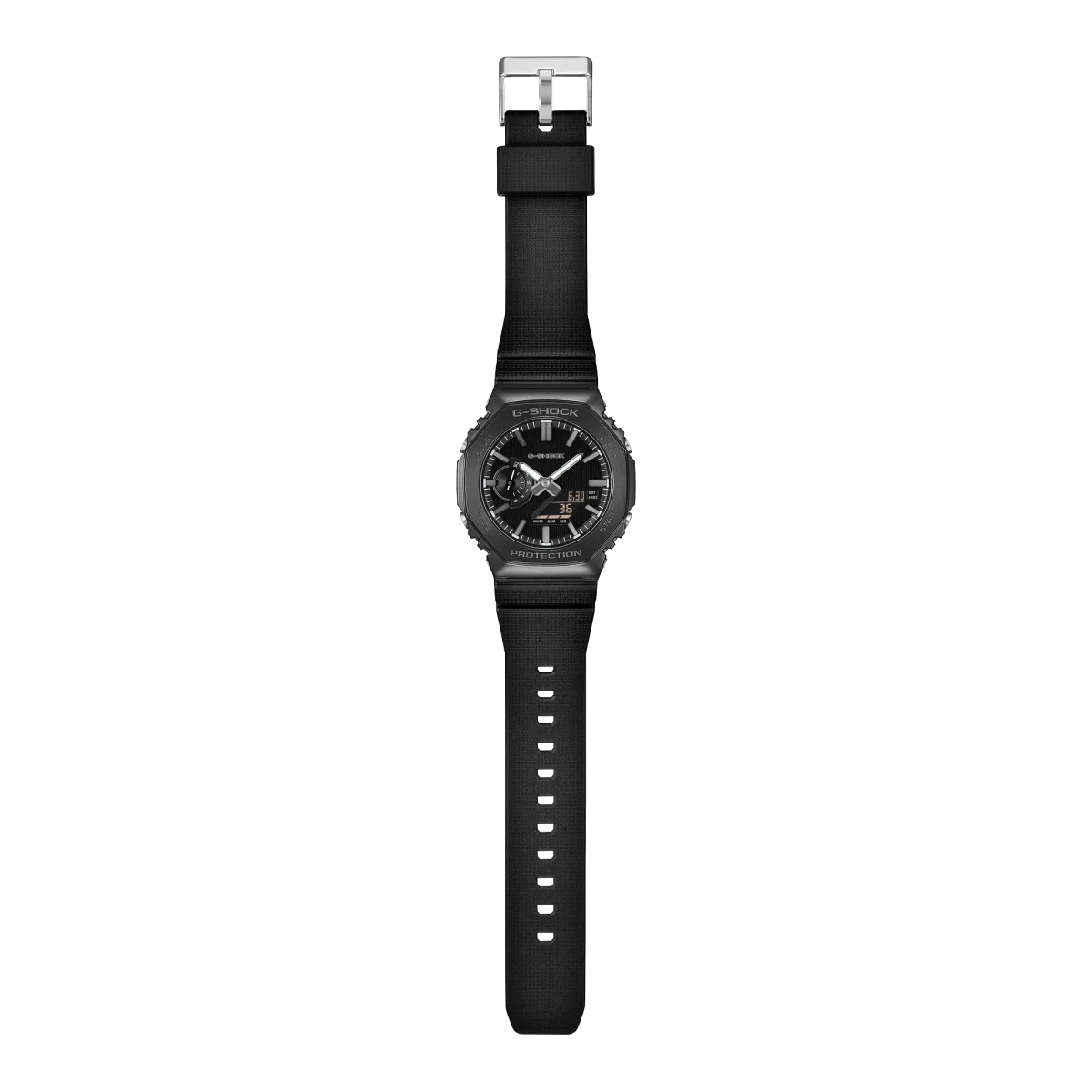 Casio G-Shock GM2100LXB-1A Luxe Black Metal Bezel Men's Watch