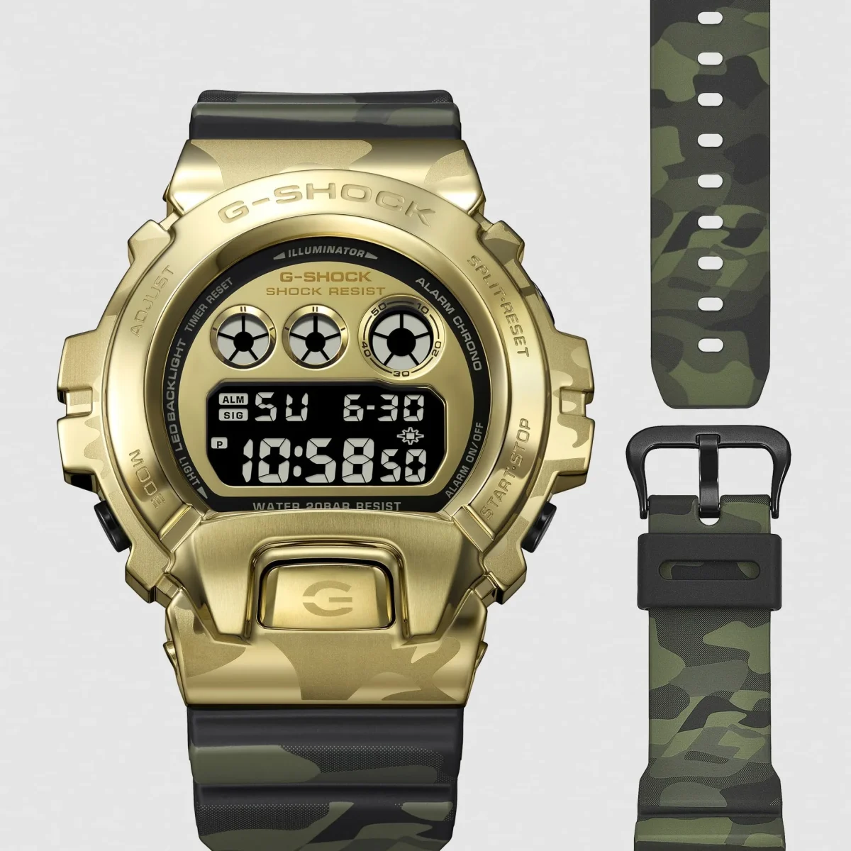 Casio G-Shock GM6900CMG-3D Limited Edition Metal Bezel Digital Watch