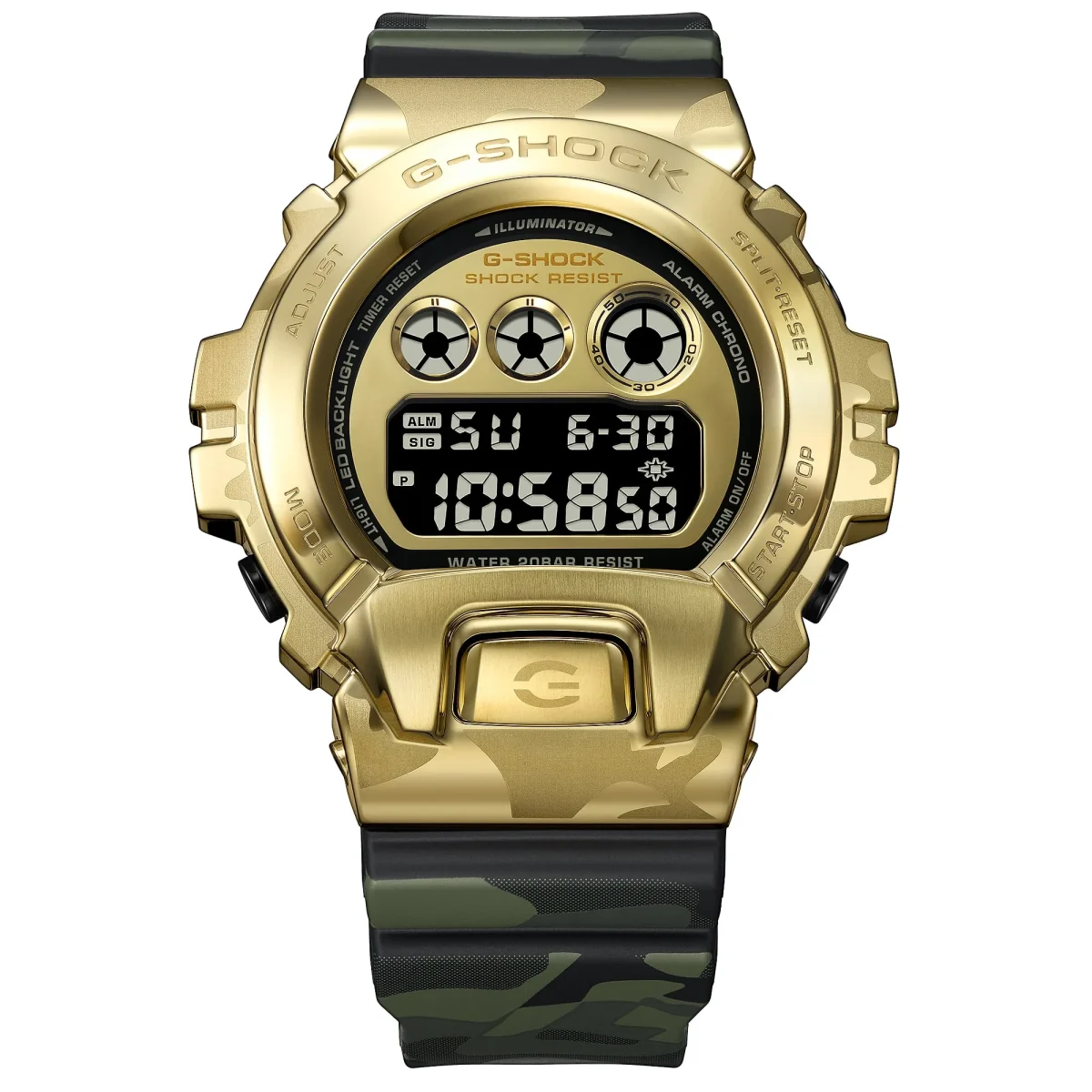 Casio G-Shock GM6900CMG-3D Limited Edition Metal Bezel Digital Watch