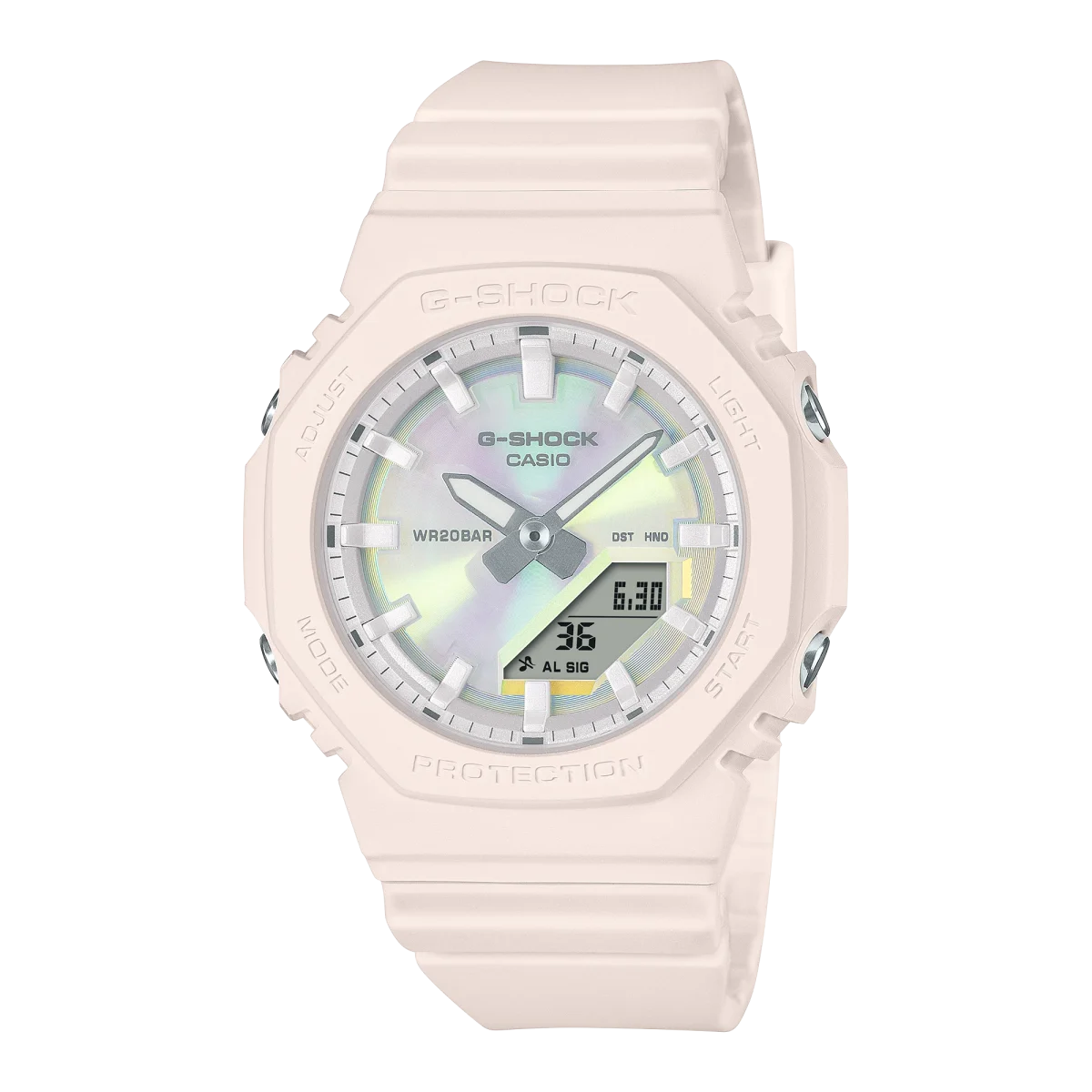 Casio G-Shock GMAP2100PC-4A Women's Pink Polarised Dial Watch