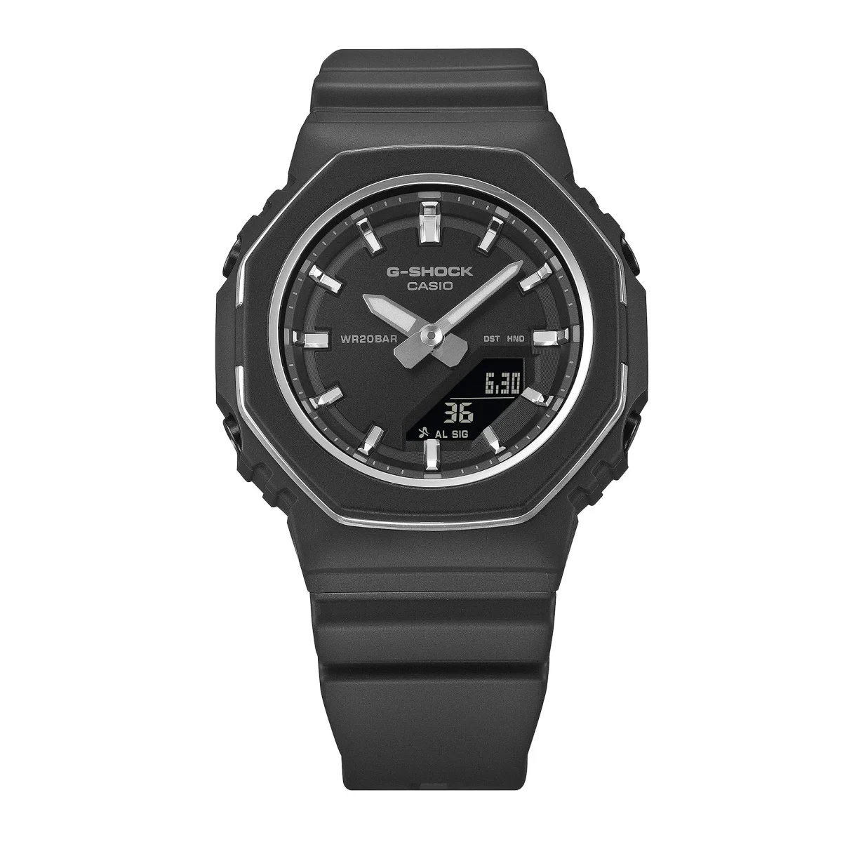 Casio G-Shock GMAP2110-1A Women's Analog-Digital Black Bio-Based Resin Watch – 200M Water Resistant