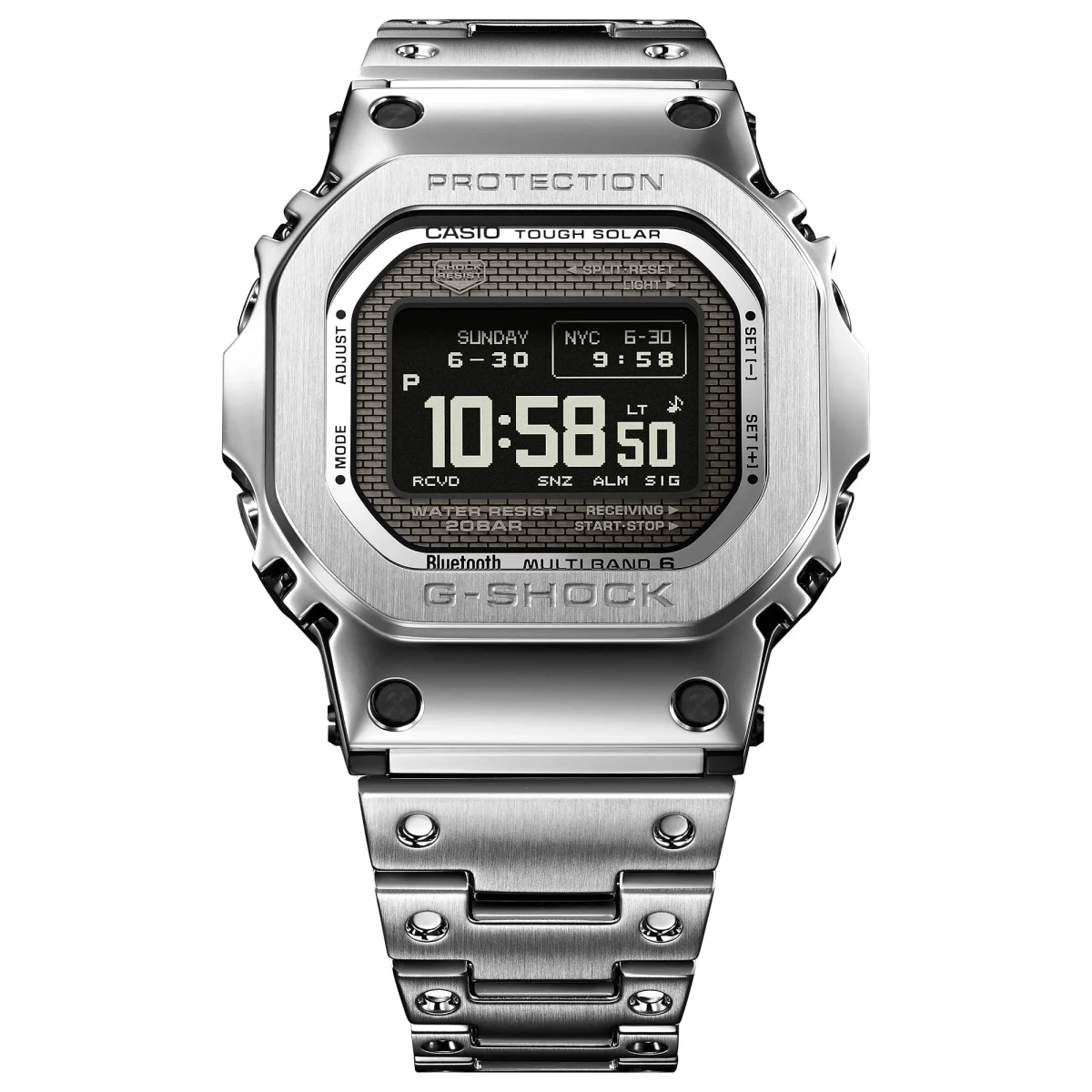 CASIO G-SHOCK GMW-BZ5000D-1DR Full Metal Tough Solar Bluetooth Watch