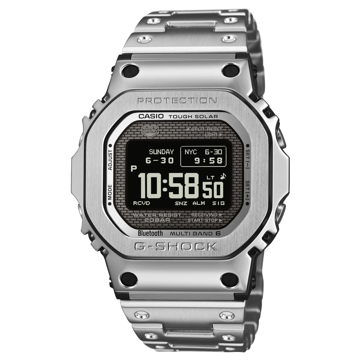 CASIO G-SHOCK GMW-BZ5000D-1DR Full Metal Tough Solar Bluetooth Watch