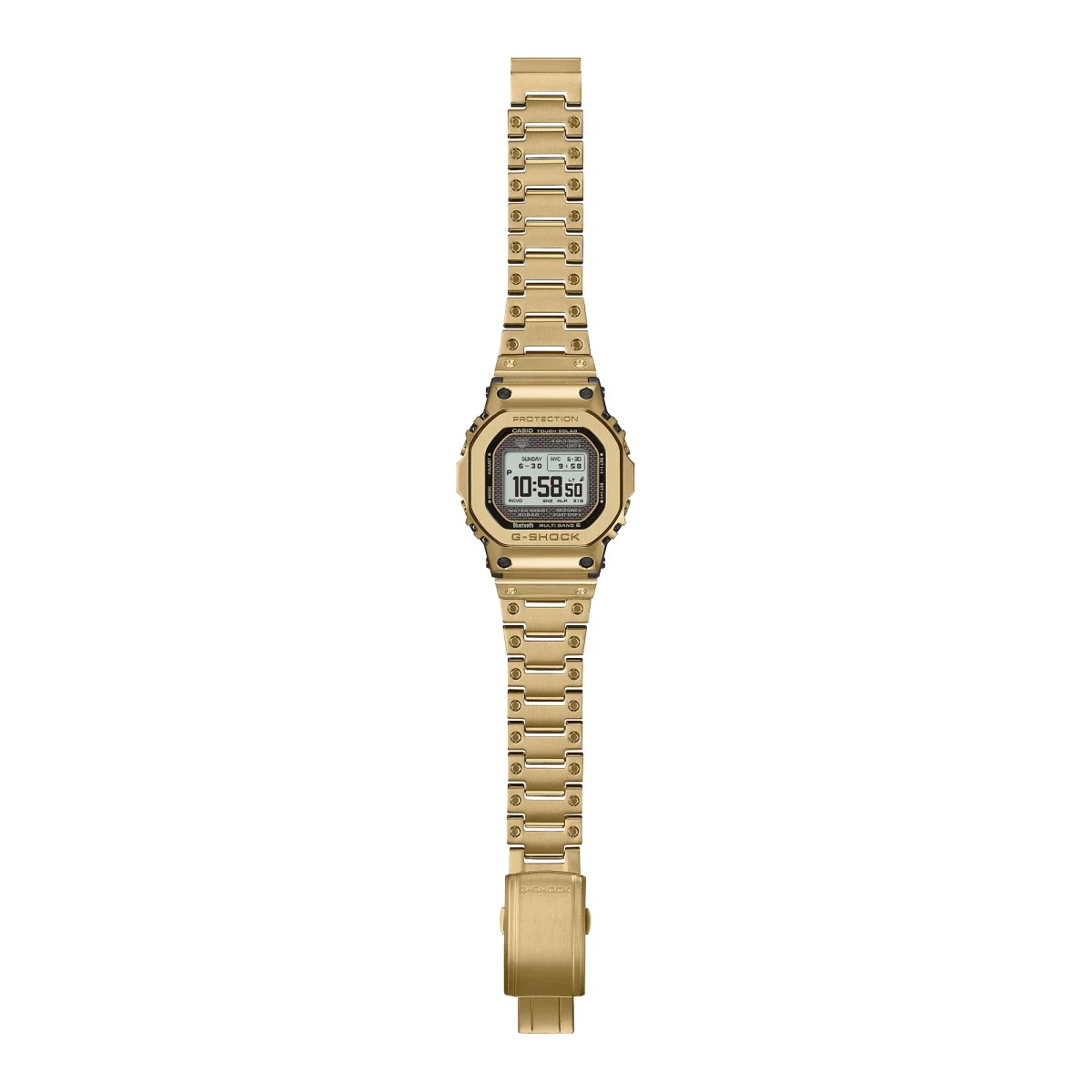 CASIO G-SHOCK GMW-BZ5000GD-9DR Full Metal Gold Tough Solar Bluetooth Watch