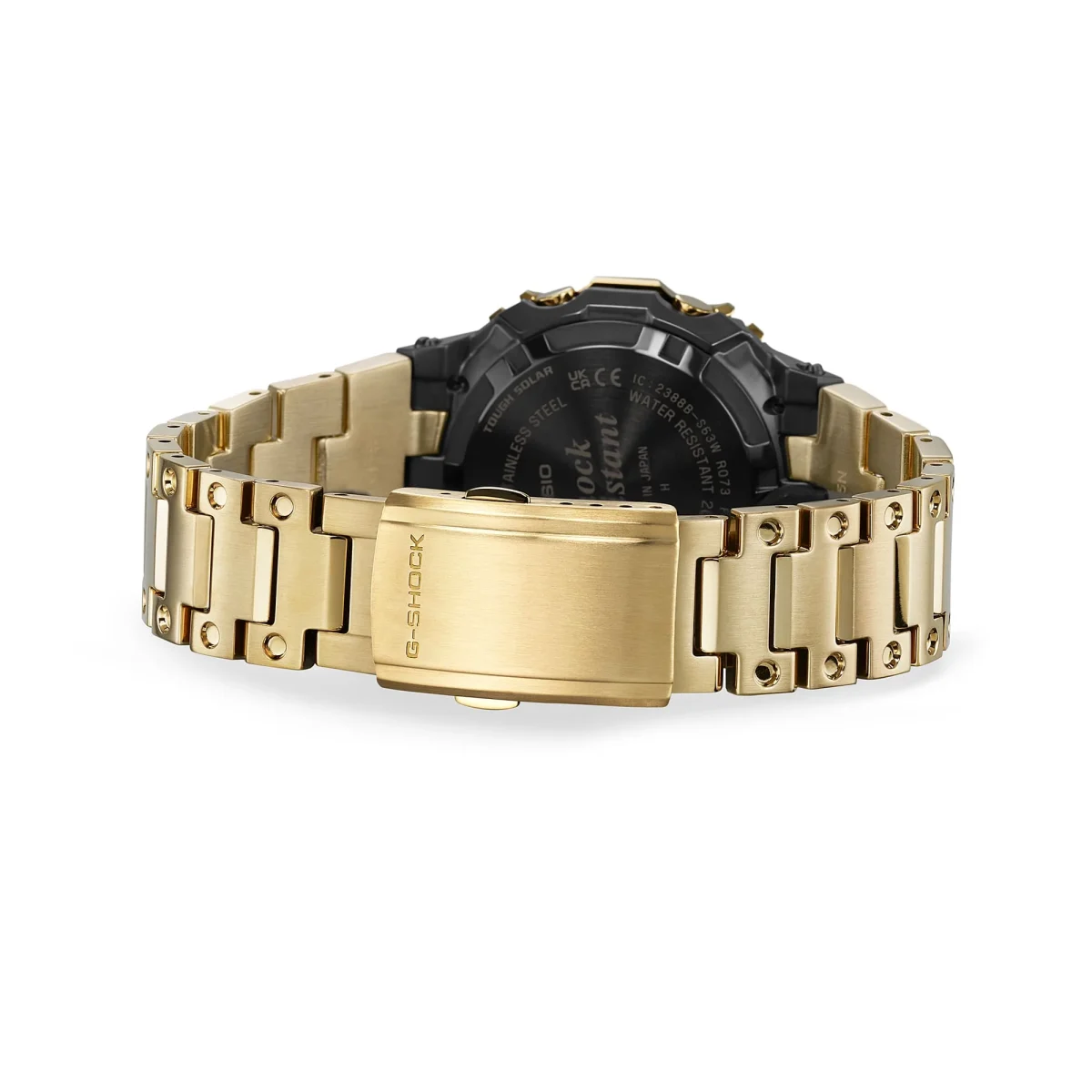 CASIO G-SHOCK GMW-BZ5000GD-9DR Full Metal Gold Tough Solar Bluetooth Watch