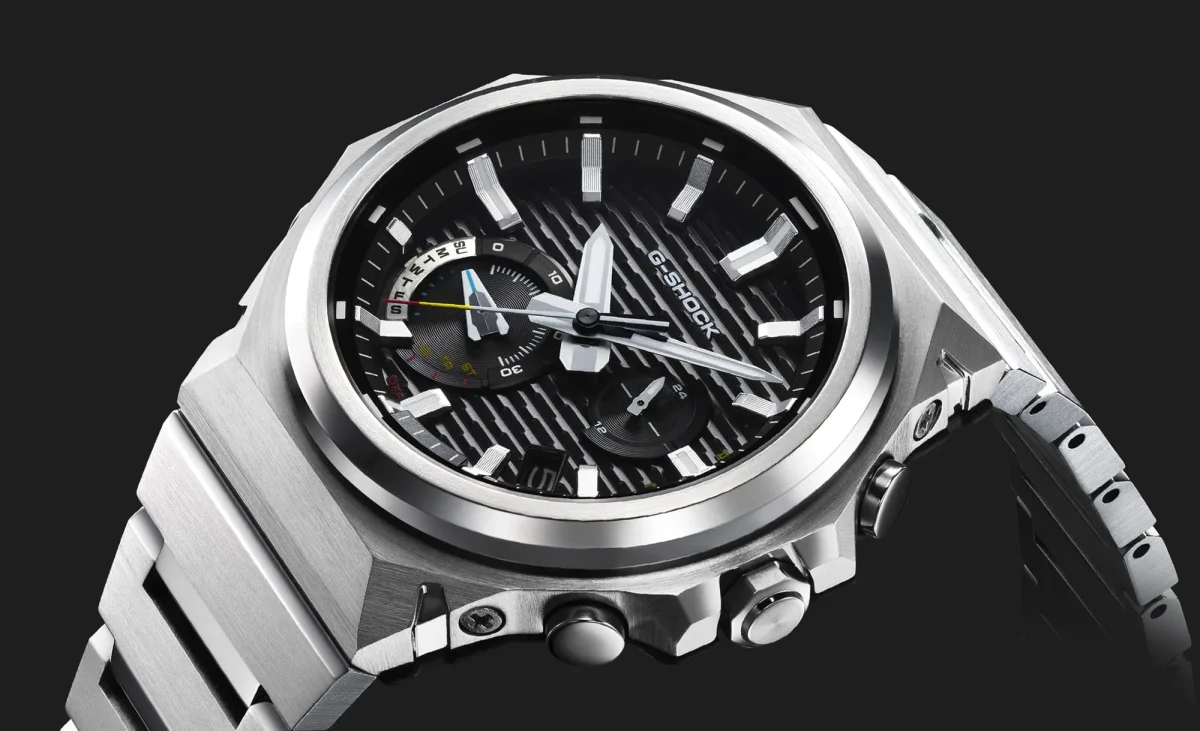 Casio G-Shock GST-B1000D-1ADR Tough Solar Bluetooth Analog-Digital Watch – Premium G-Steel