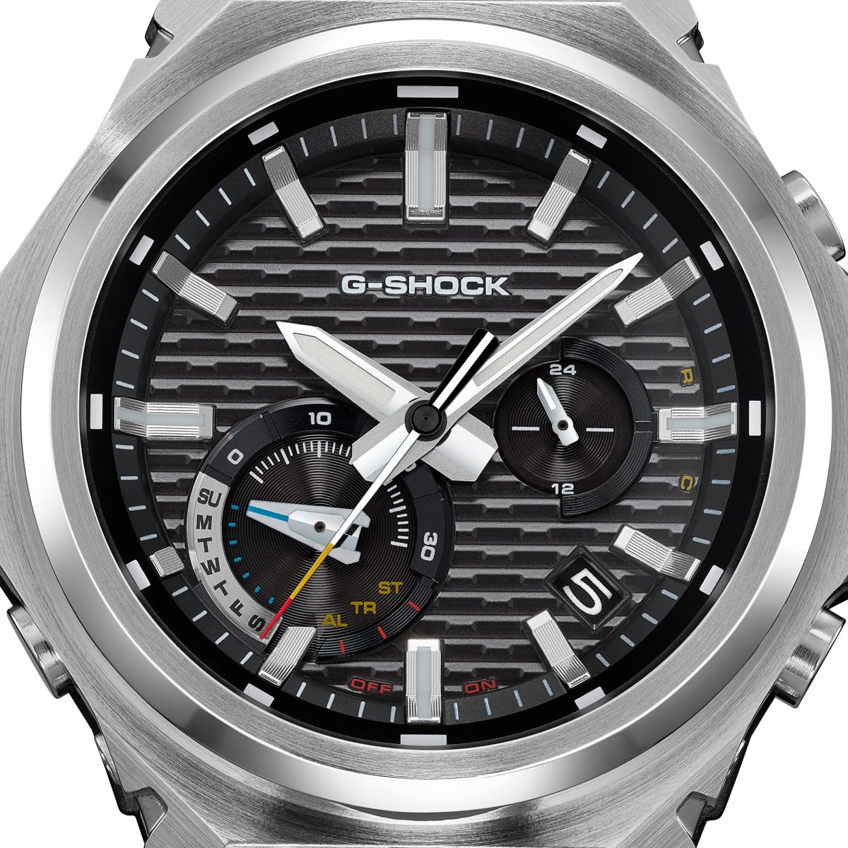 Casio G-Shock GST-B1000D-1ADR Tough Solar Bluetooth Analog-Digital Watch – Premium G-Steel