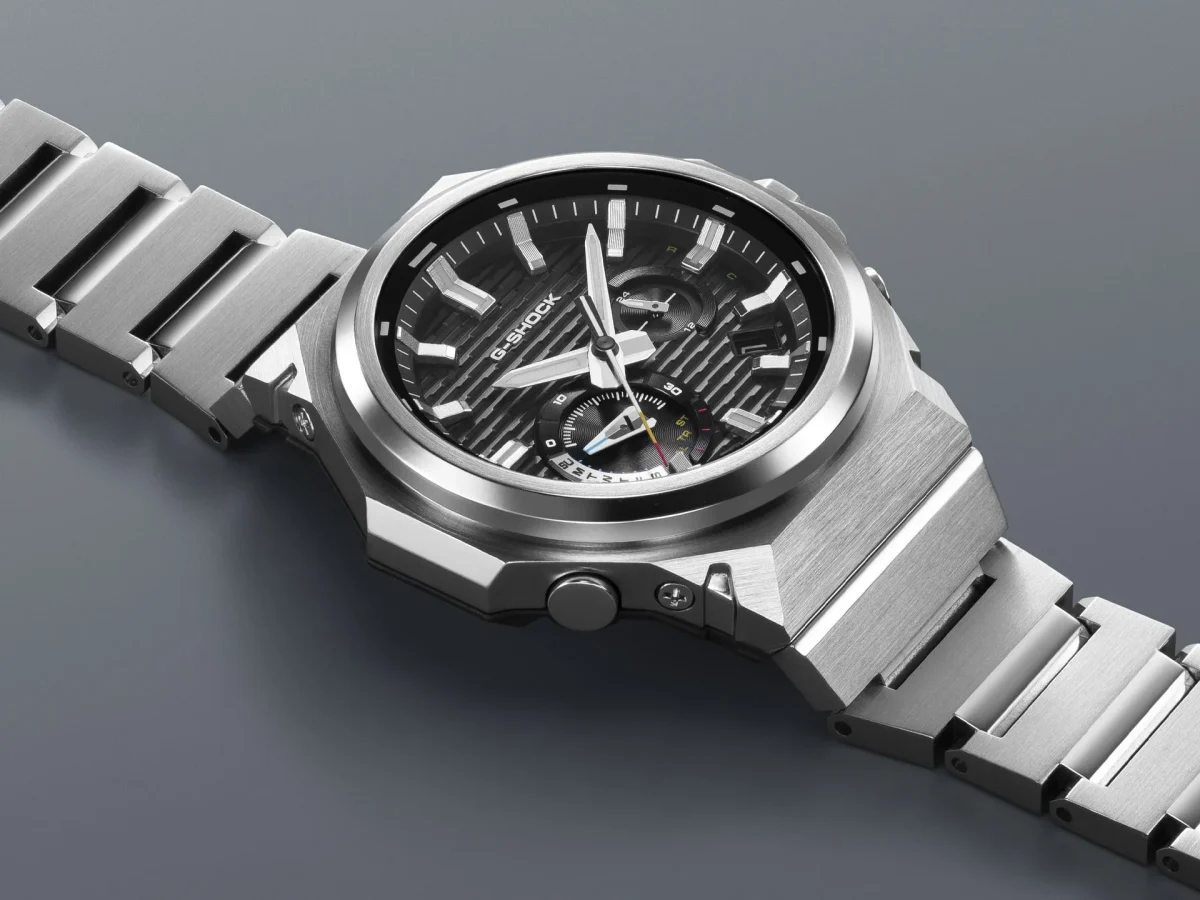 Casio G-Shock GST-B1000D-2ADR Tough Solar Bluetooth Analog-Digital Watch – Premium G-Steel