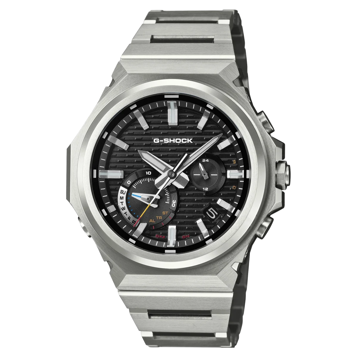 Casio G-Shock GST-B1000D-1ADR Tough Solar Bluetooth Analog-Digital Watch – Premium G-Steel