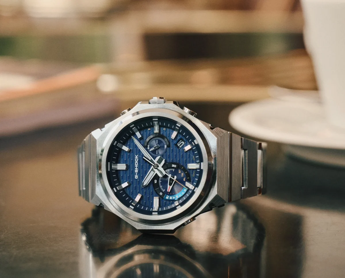 Casio G-Shock GST-B1000D-2ADR Tough Solar Bluetooth Analog-Digital Watch – Premium G-Steel
