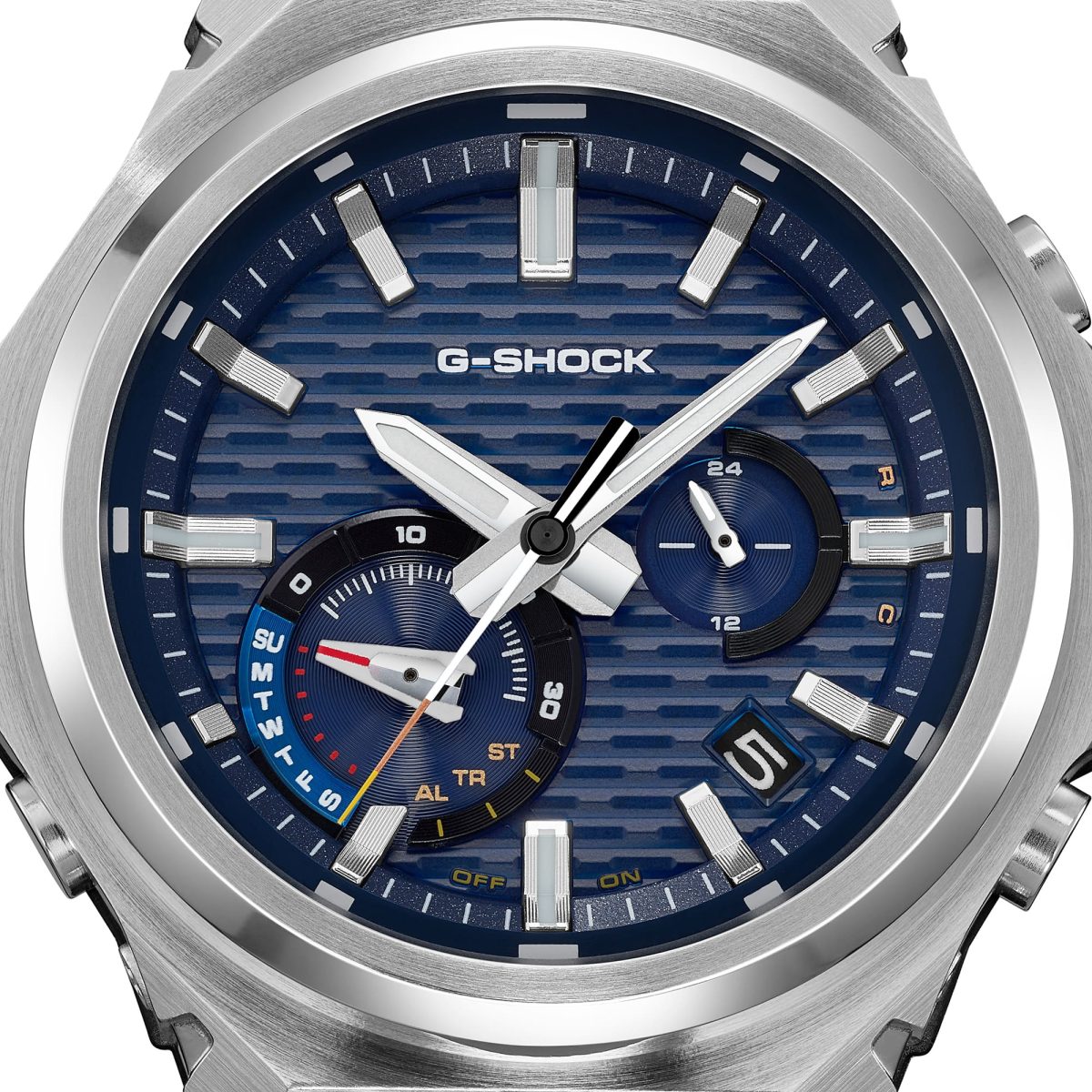 Casio G-Shock GST-B1000D-2ADR Tough Solar Bluetooth Analog-Digital Watch – Premium G-Steel