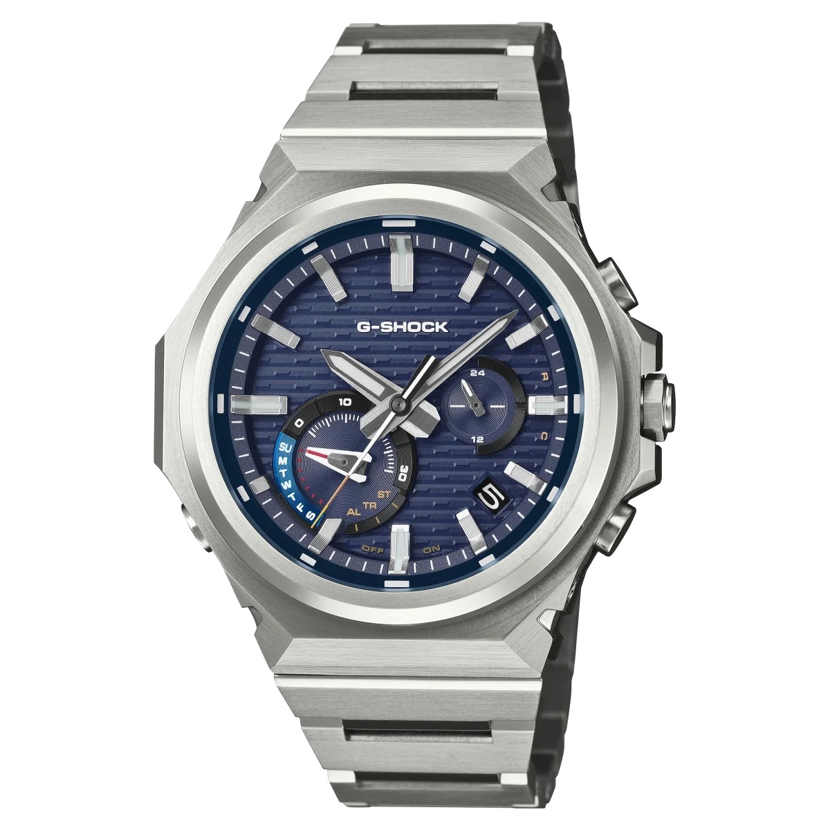 Casio G-Shock GST-B1000D-2ADR Tough Solar Bluetooth Analog-Digital Watch – Premium G-Steel