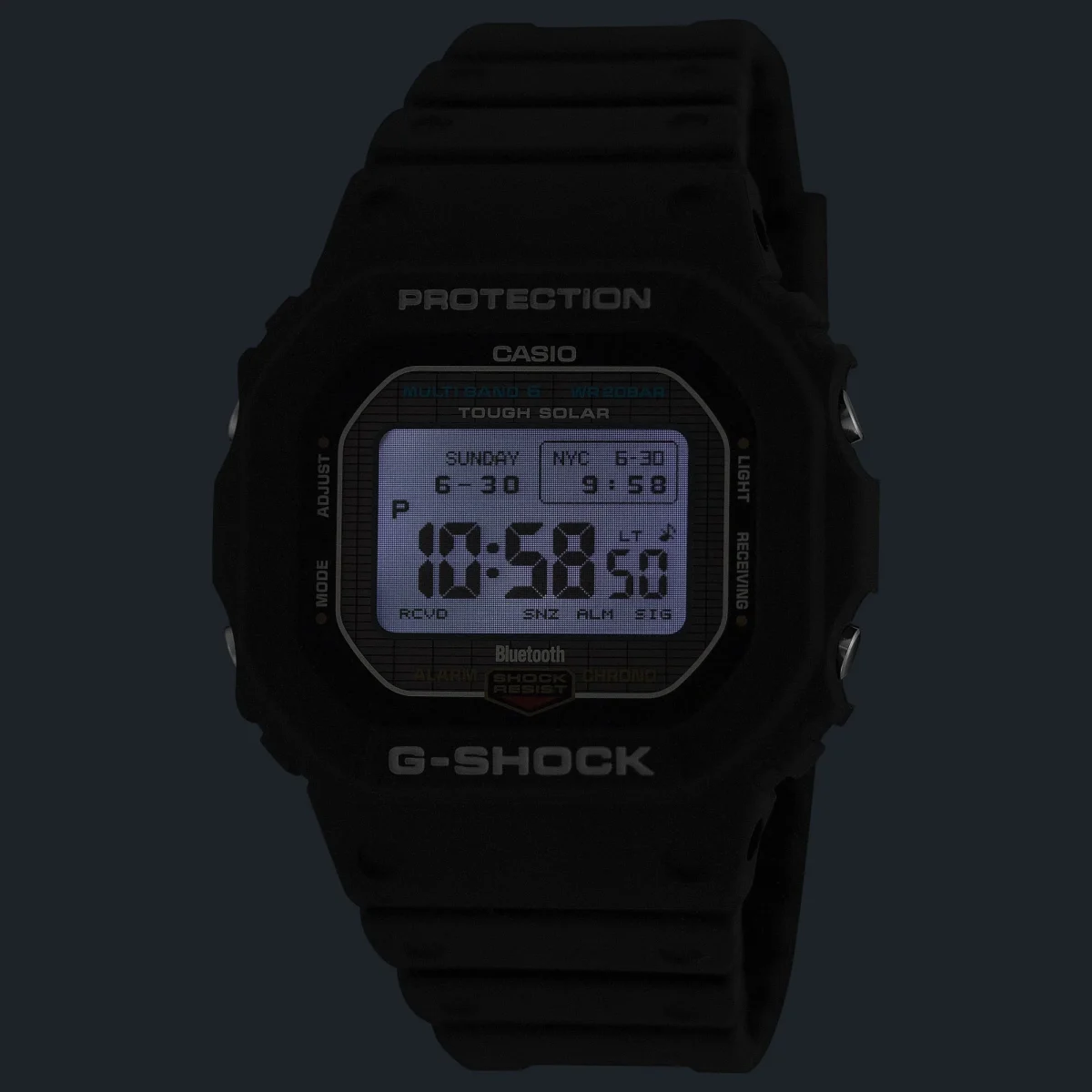 CASIO G-SHOCK GWBX5600-1D Bluetooth Solar Digital Watch, 200M Water Resistant