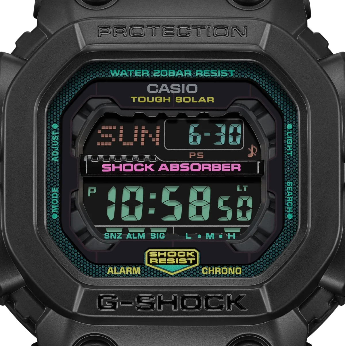 Casio G-Shock “King” Multi-Fluro Digital Watch Shock Resistant, 200M Water Resistant - GX56MF-1D