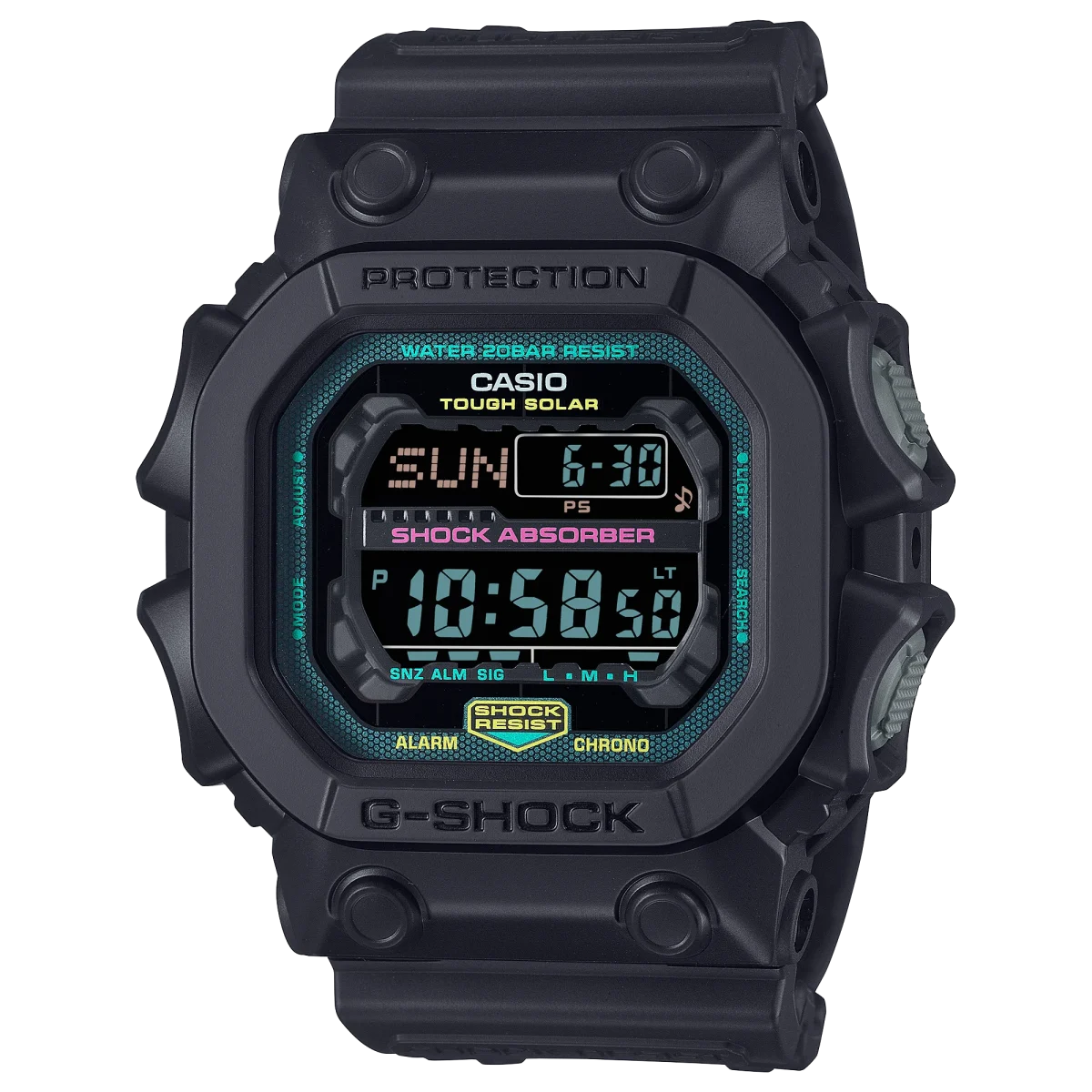 Casio G-Shock “King” Multi-Fluro Digital Watch Shock Resistant, 200M Water Resistant - GX56MF-1D
