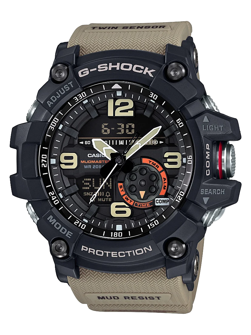 Casio G-Shock Mudmaster Twin Sensor 200m WR Watch - GG1000-1A5