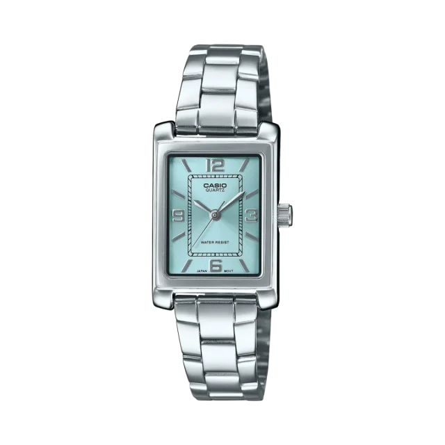 Casio LTP1234DD-2A Women's Light Blue Dial Stainless Steel Watch