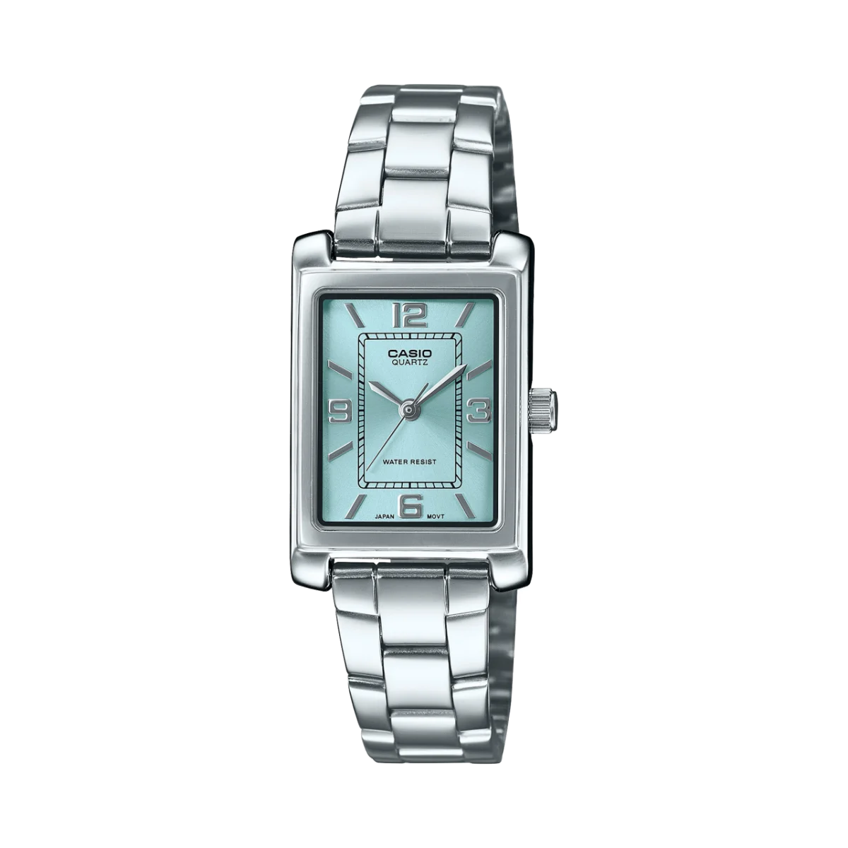 Casio LTP1234DD-2A Women's Light Blue Dial Stainless Steel Watch