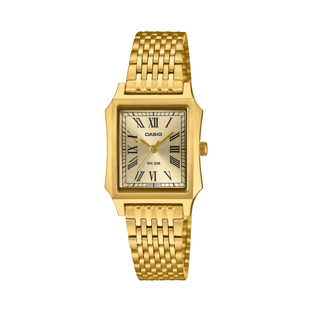 Casio LTPB190G-9B Women's Gold Stainless Steel Analog Watch