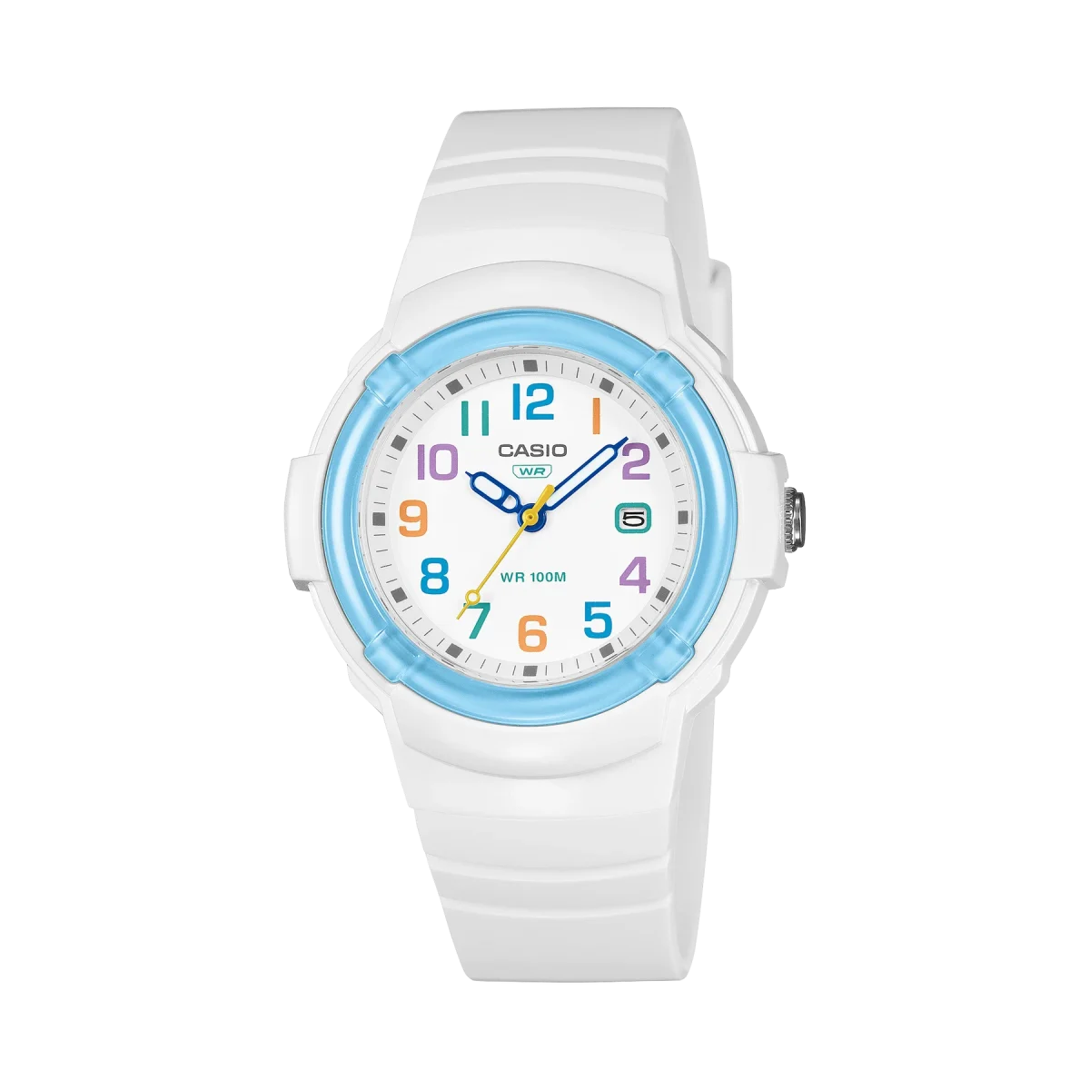 Casio LX800H-7A2 | White Resin Band Watch | 100 M Water Resistant Quartz – LX800H-7A2