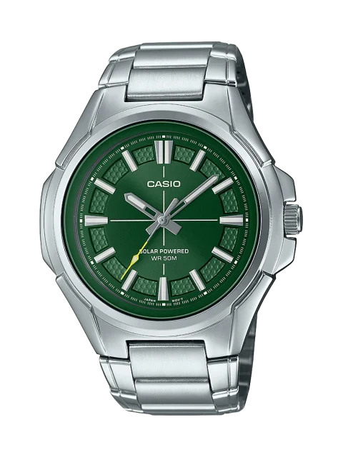 Casio Mens Analog Solar-Powered Watch - MTPRS100D-3A