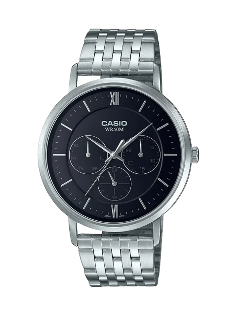 Casio Mens Analogue Roman Numeral - MTPB300D-1A
