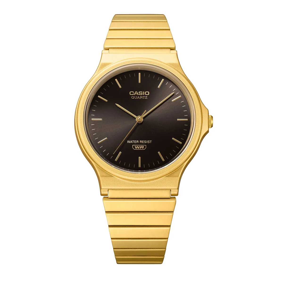 Casio MQ-24GA-1A Gold Tone Stainless Steel Analog Watch