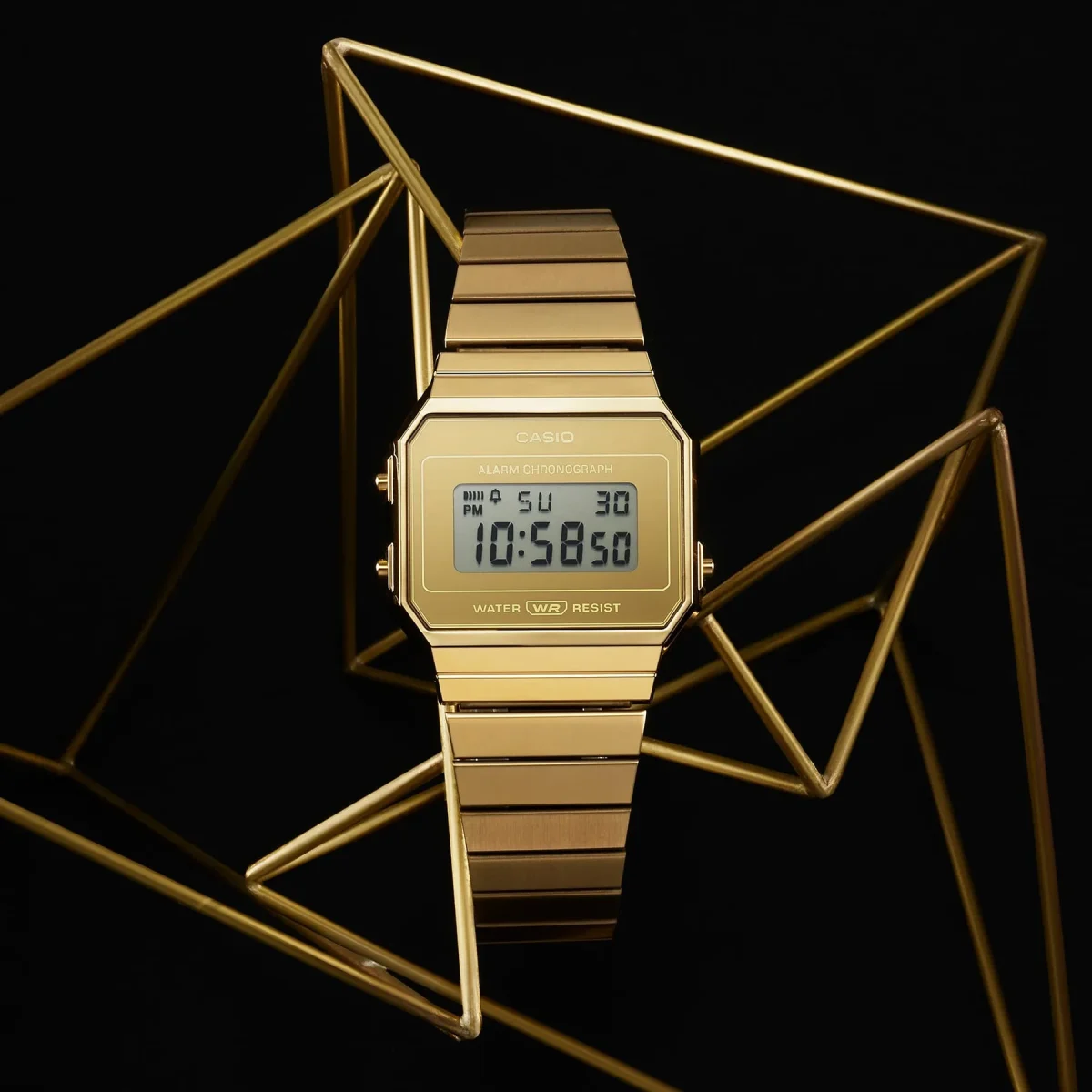 Casio Vintage A700WEVG-9A Gold Digital Watch