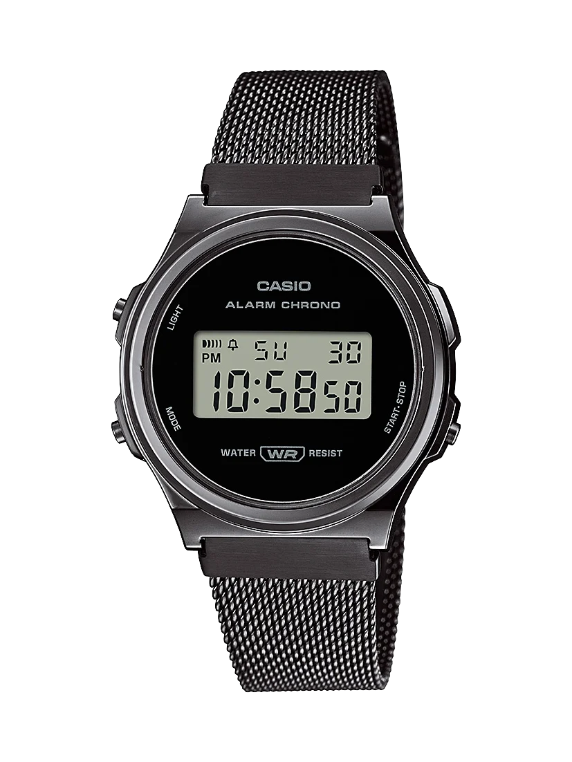 Casio Vintage Digital Round Face - A171WEMB-1A