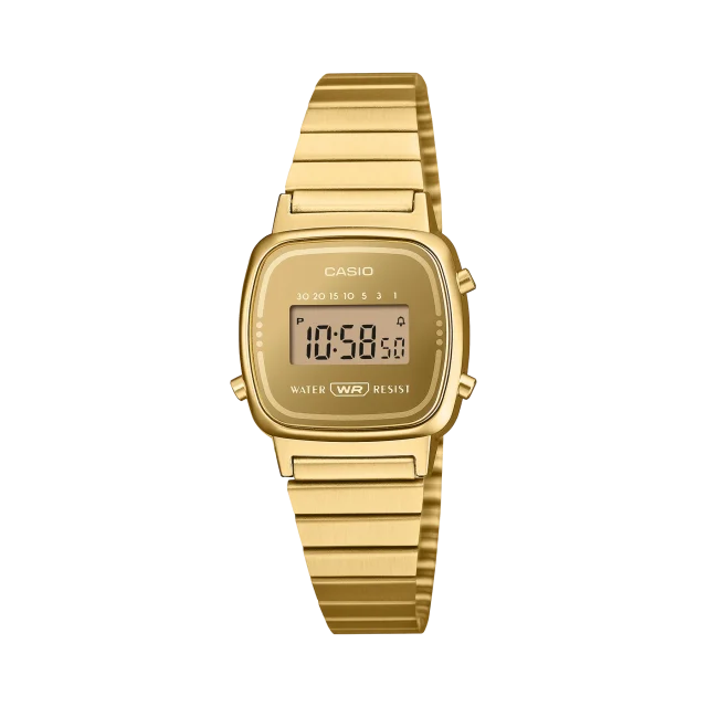 Casio Vintage LA670WEGS-9A Gold Digital Watch