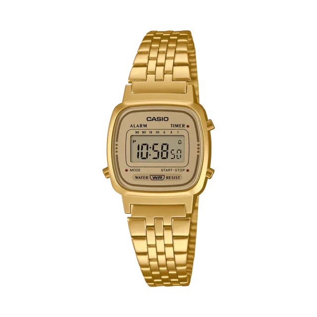 Casio Women?s Digital Gold Vintage Watch - LA670WETG-9A