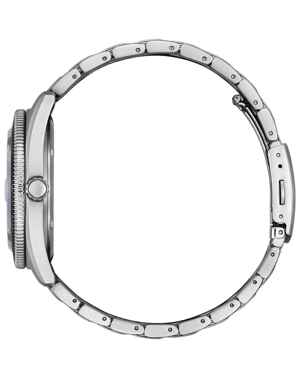 Citizen Eco-Drive Gents Stainless Steel with Black Dial Watch - AW1760-81E